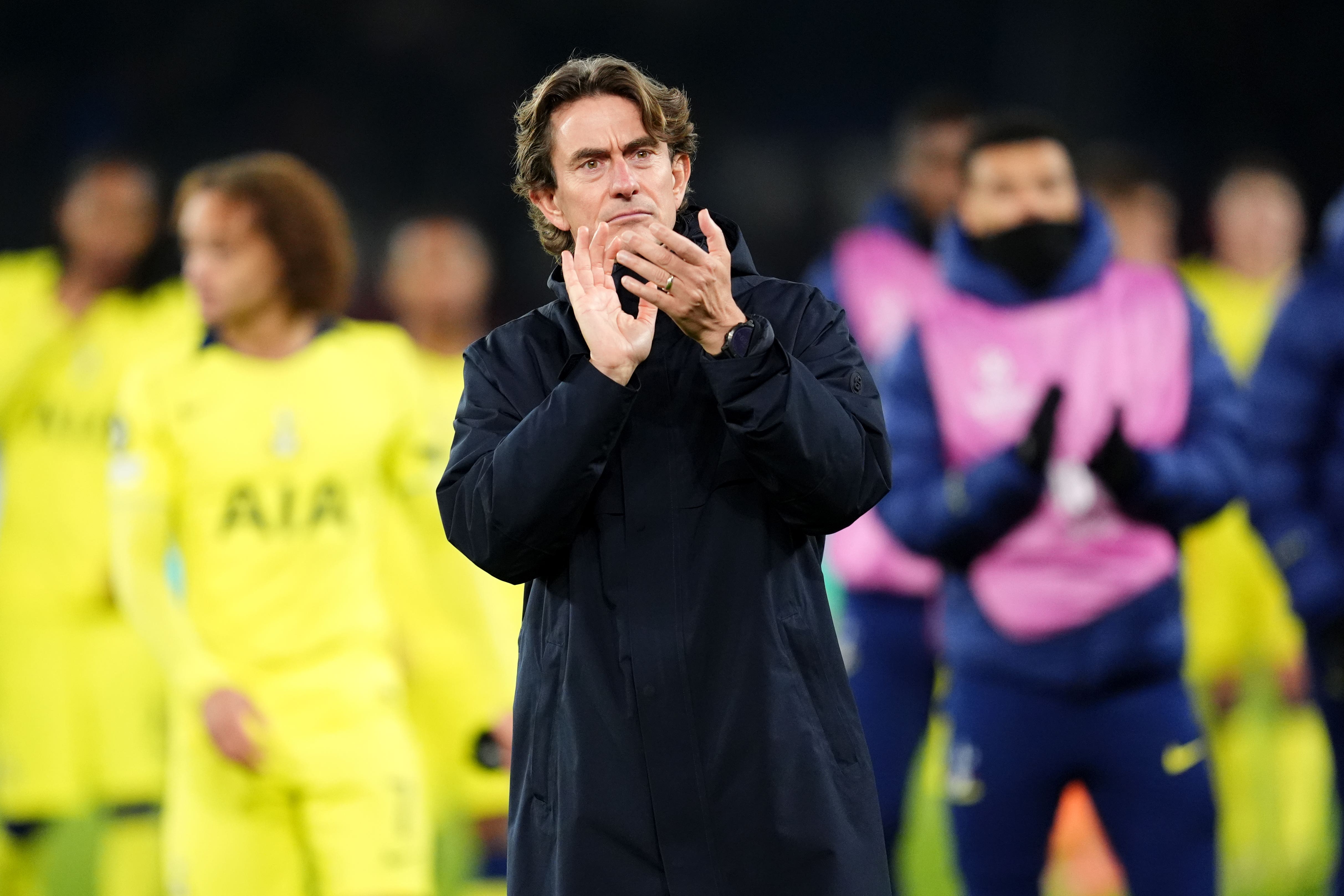 Tottenham manager Thomas Frank saw plenty of positives in Paris