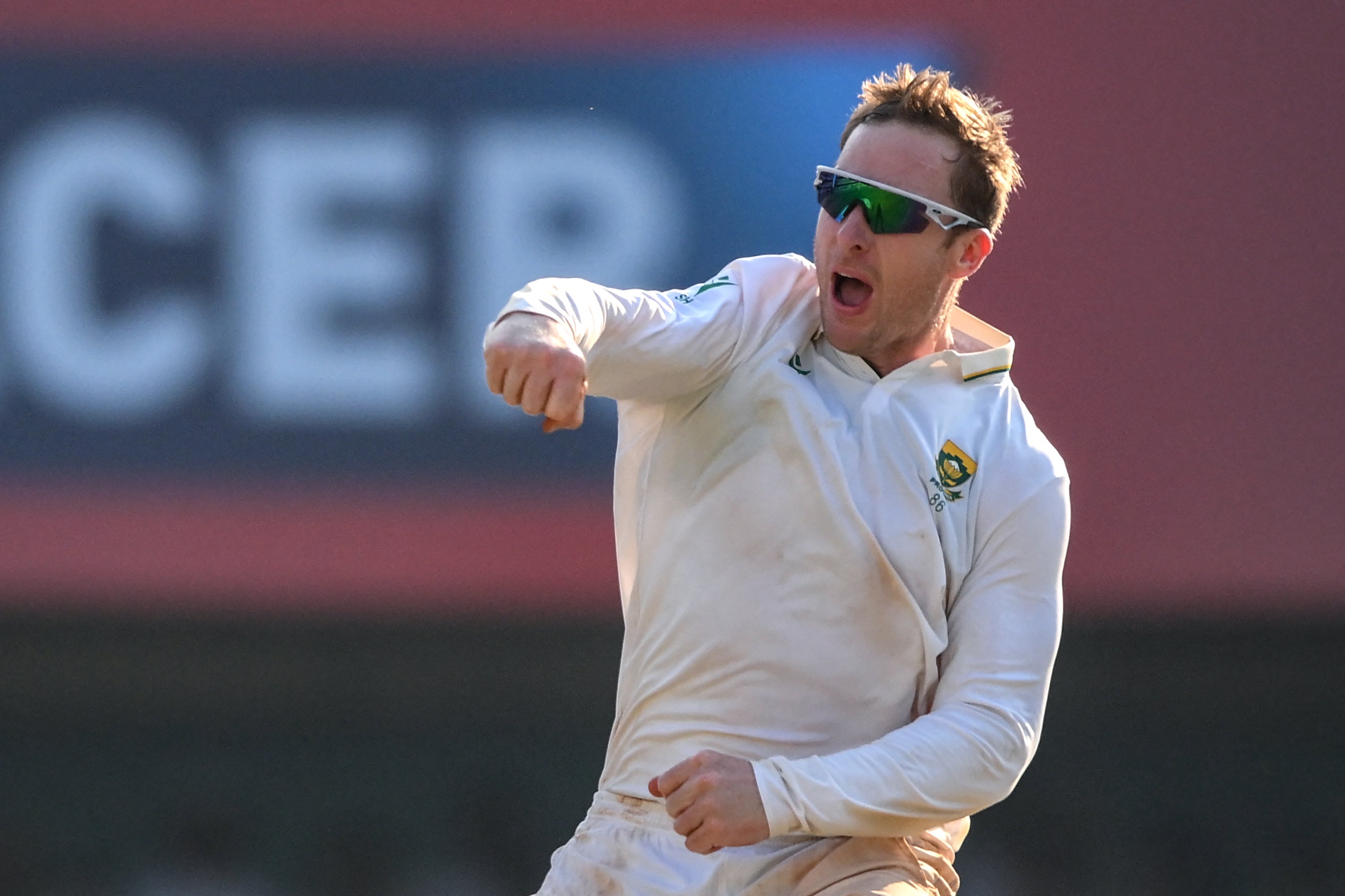 Simon Harmer starred as South Africa beat India on Wednesday