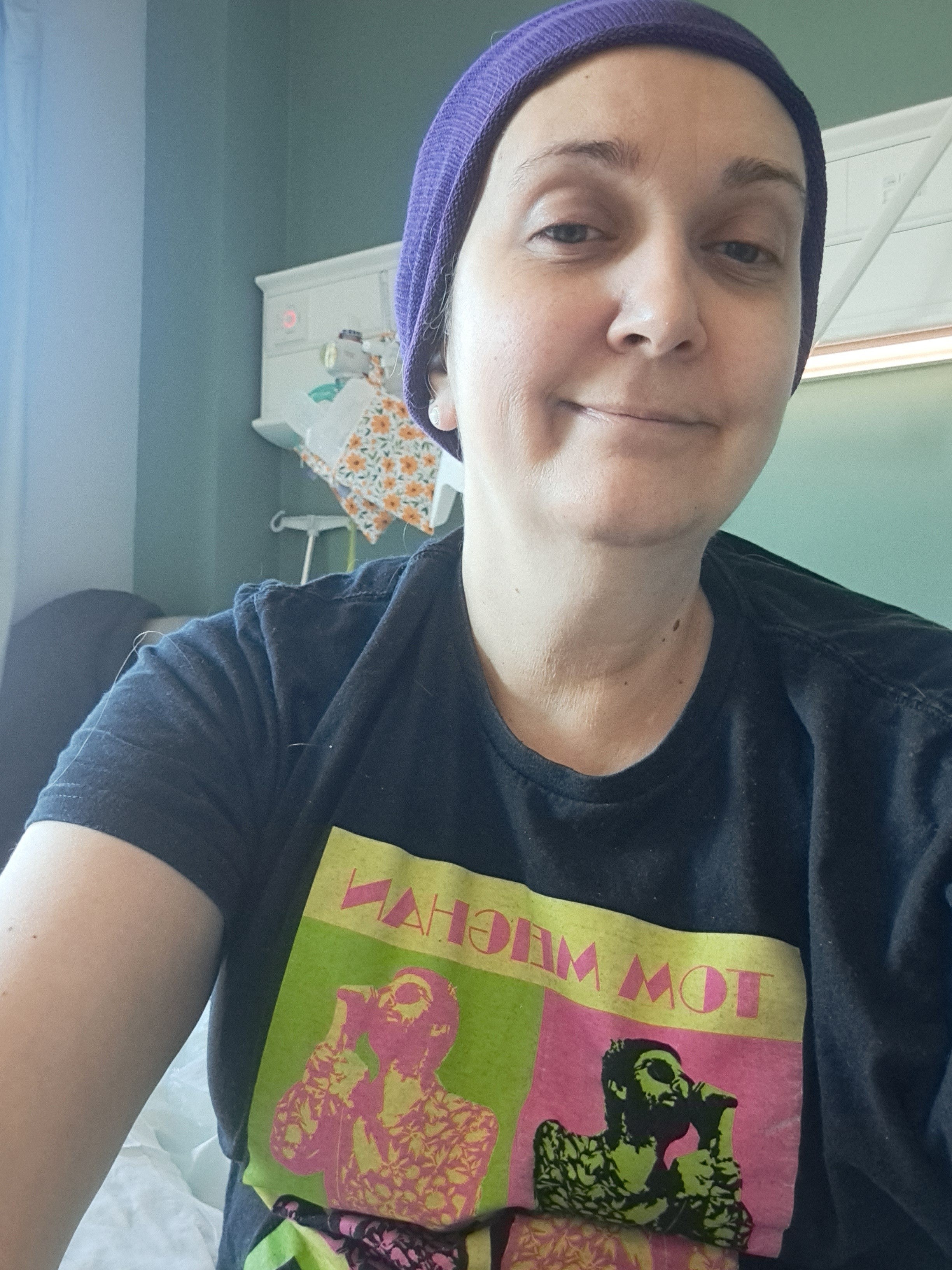 Crystal during treatment