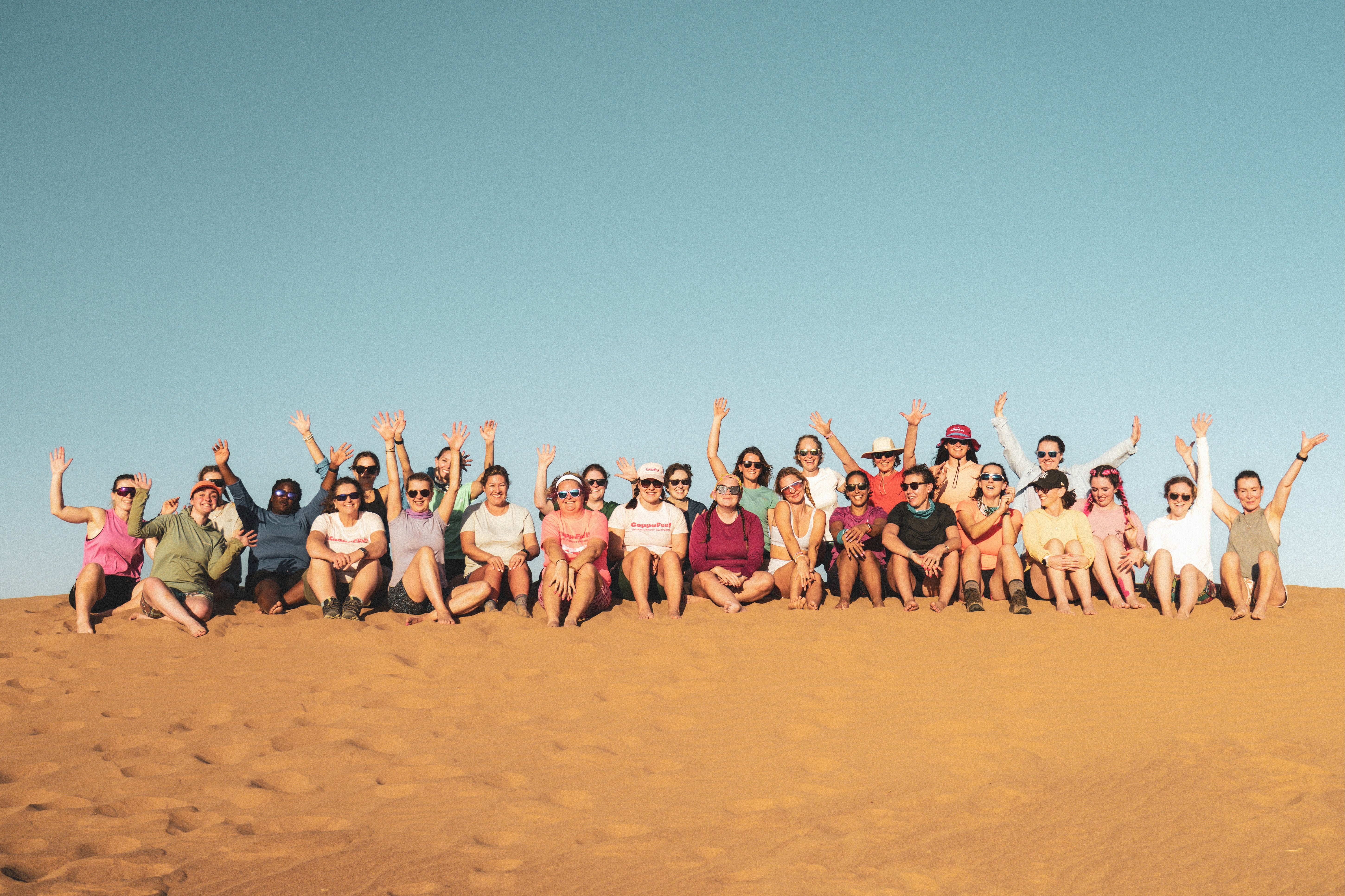 Millie Mackintosh’s trek group