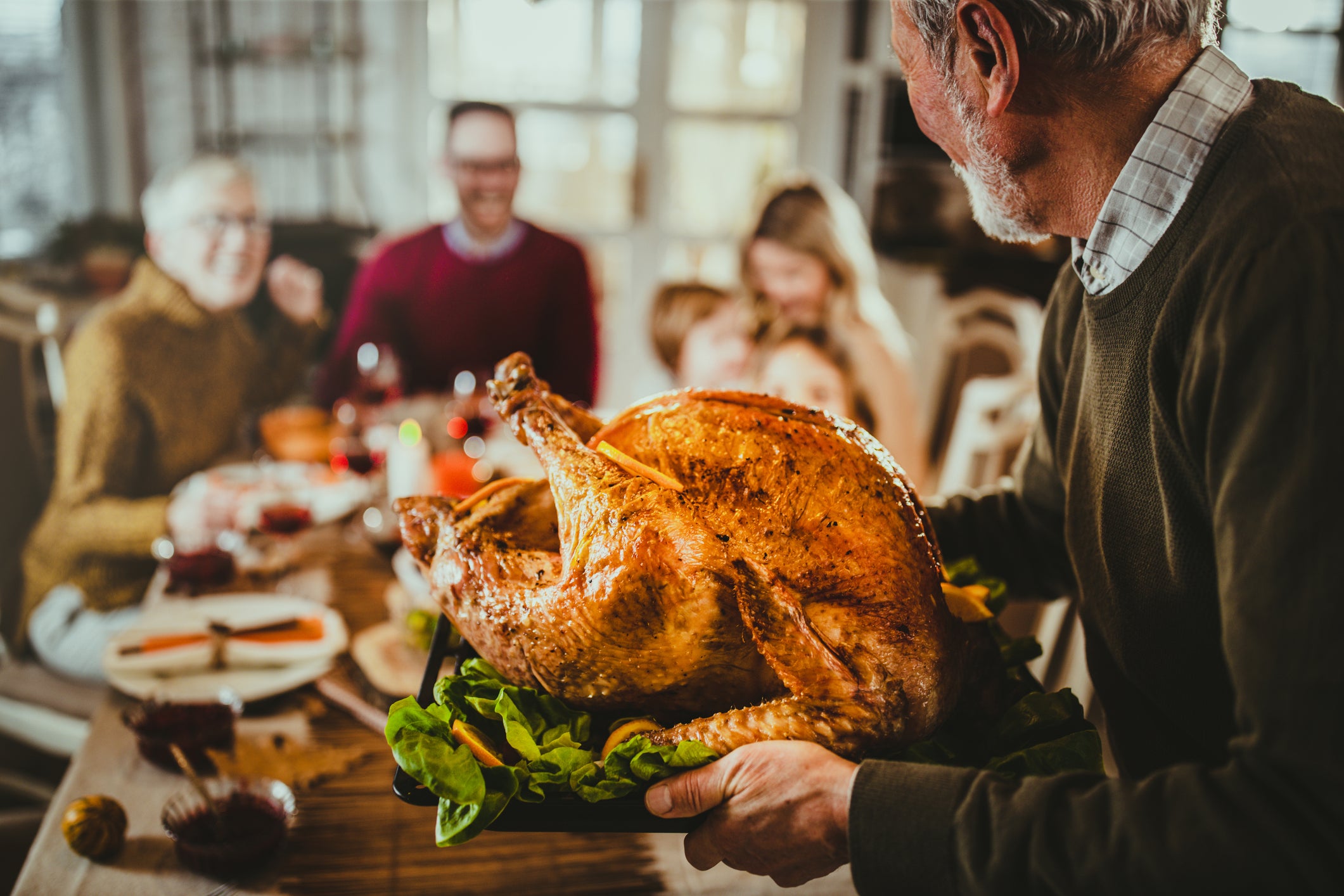<p>Turkey contains tryptophan, an amino acid vital for melatonin production, which regulates sleep schedules.</p>