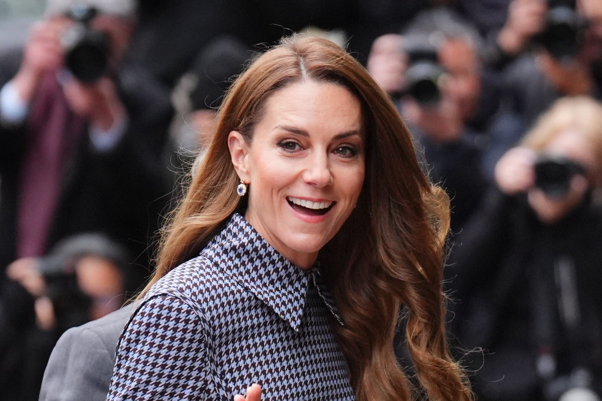 The Princess of Wales visited the Anna Freud charity on Thursday (James Manning/PA)