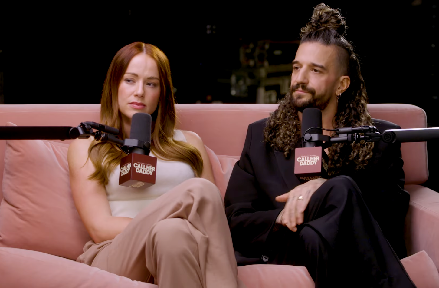 Whitney Leavitt and Mark Ballas on 'Call Her Daddy'