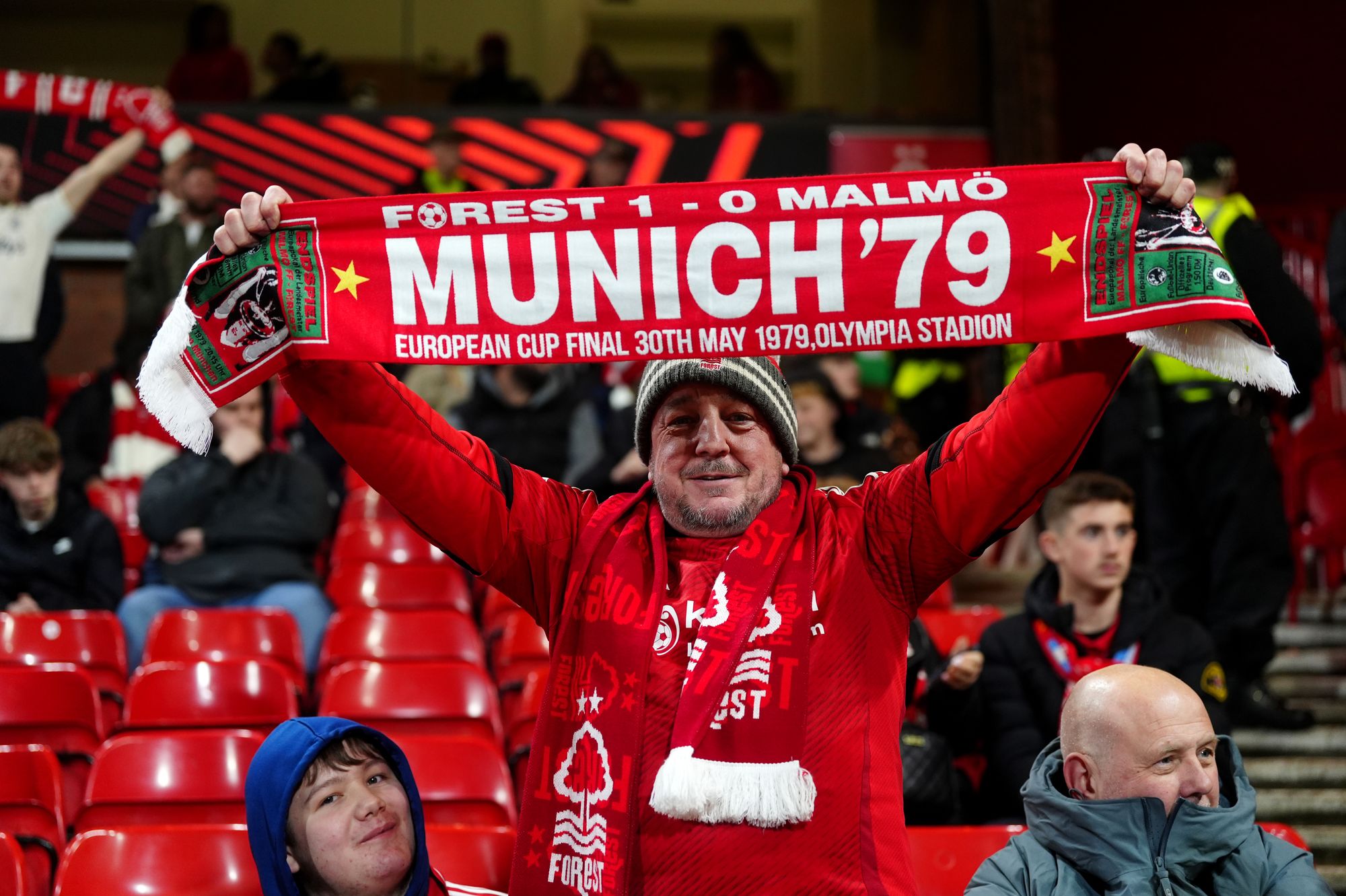 There was plenty of nostalgia before kick-off