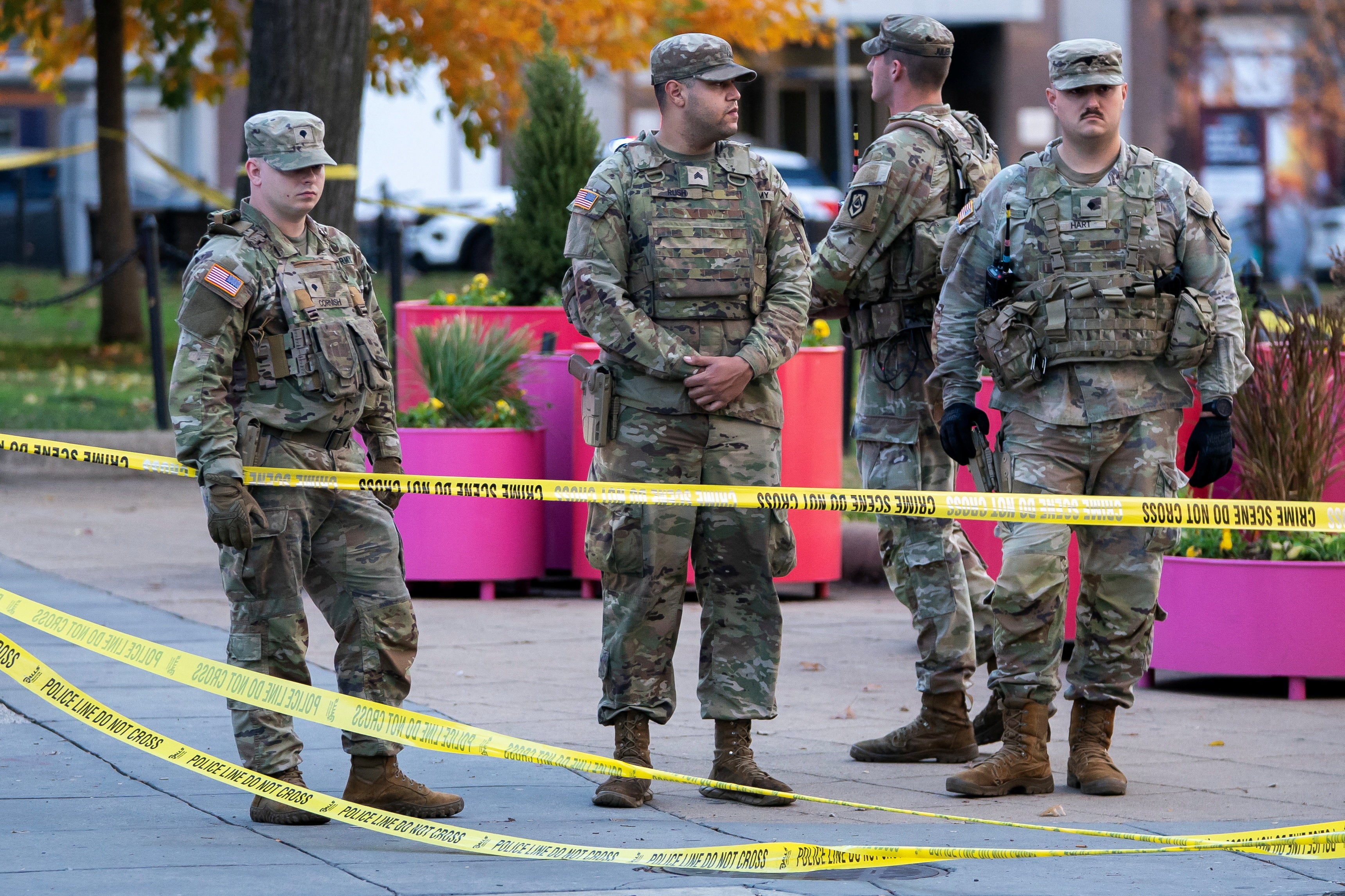 Two National Guard members were shot during the incident in DC