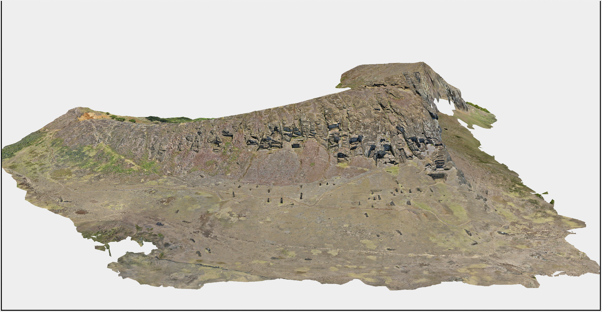 Comprehensive 3D map of main quarry
