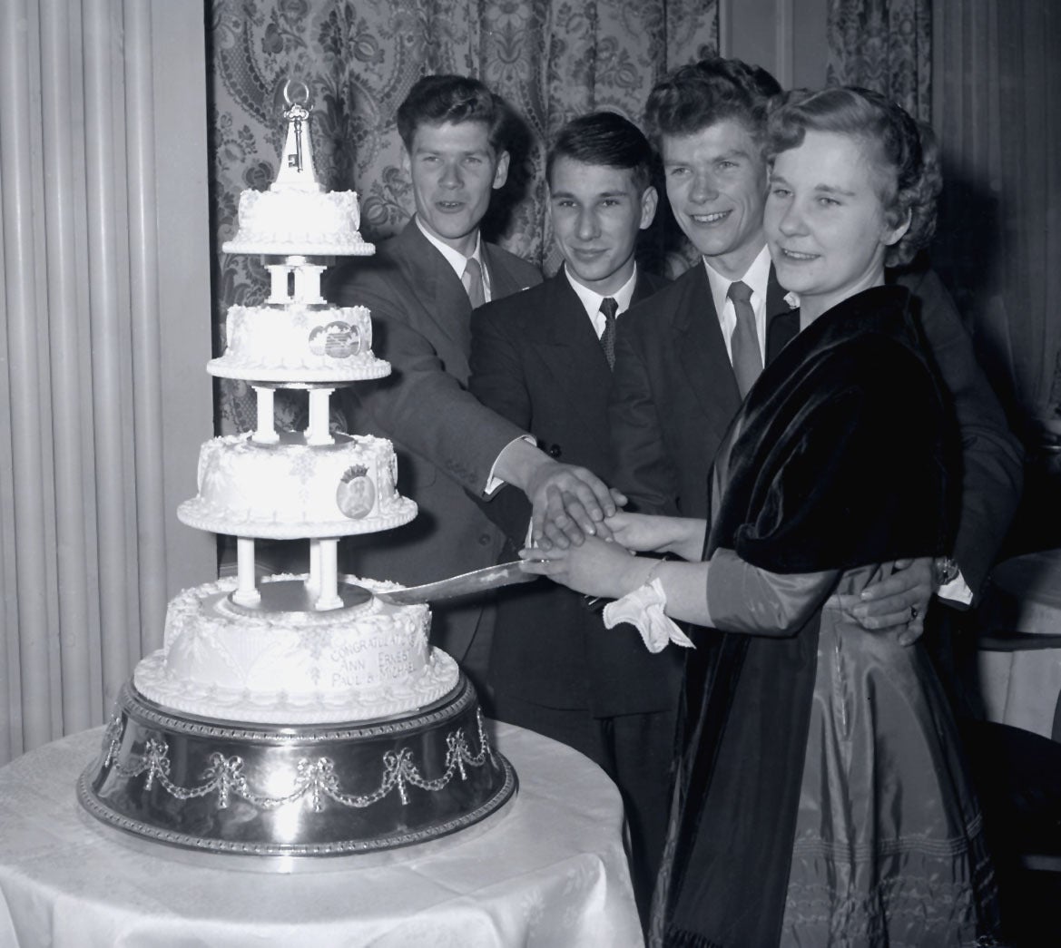 Ann, Ernest, Paul and Michael were born 90 years ago today