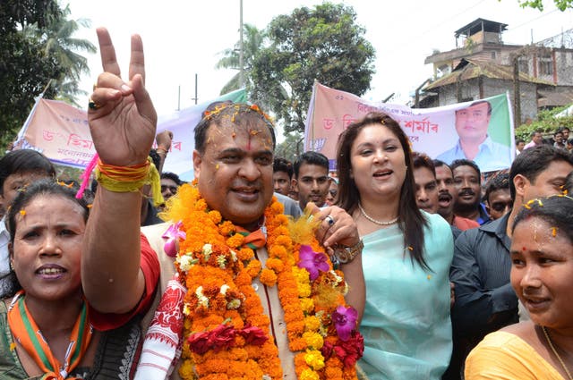 <p>Assam chief minister Himanta Biswa Sarma</p>