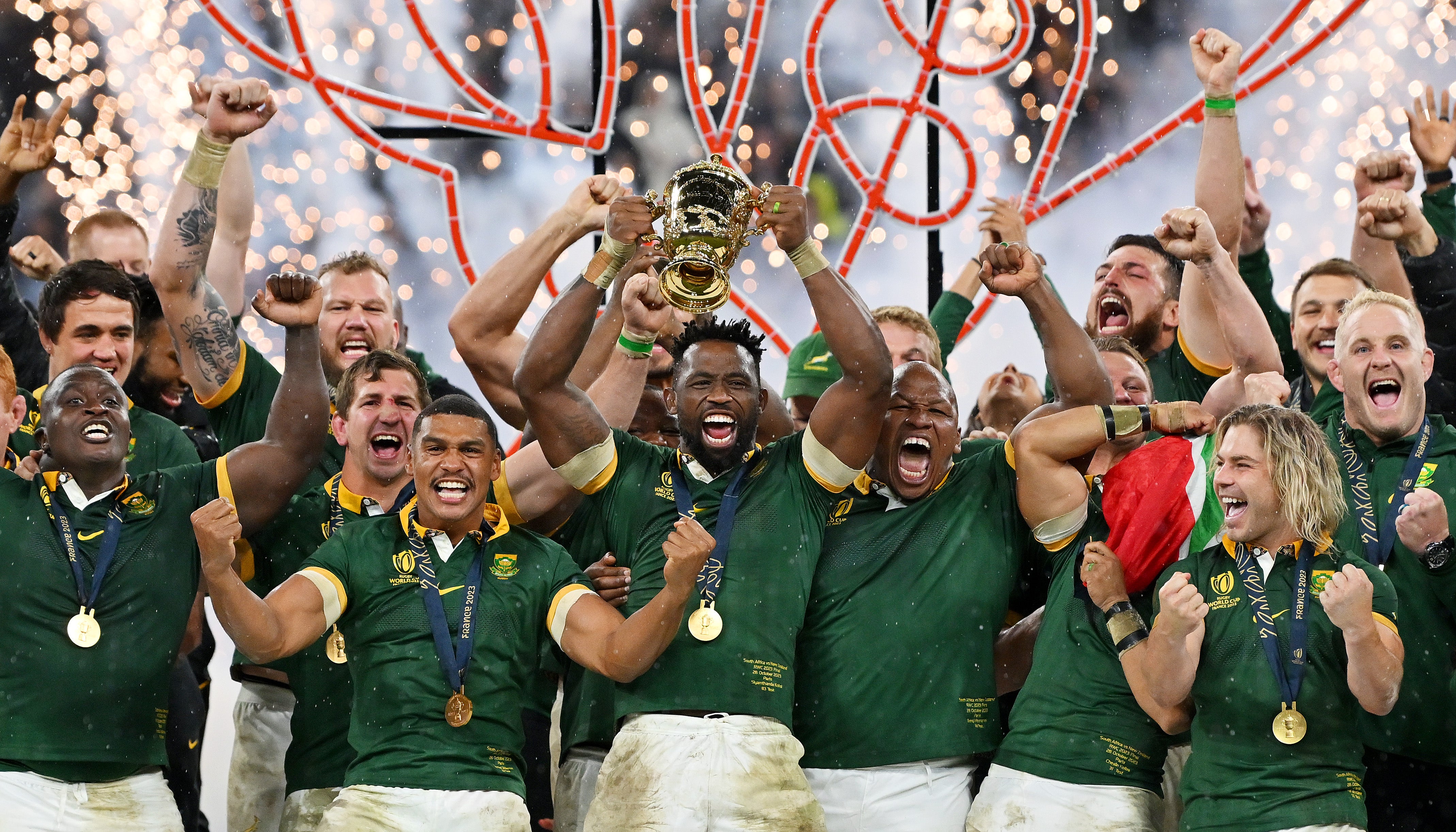 South Africa are the reigning, back-to-back World Cup champions