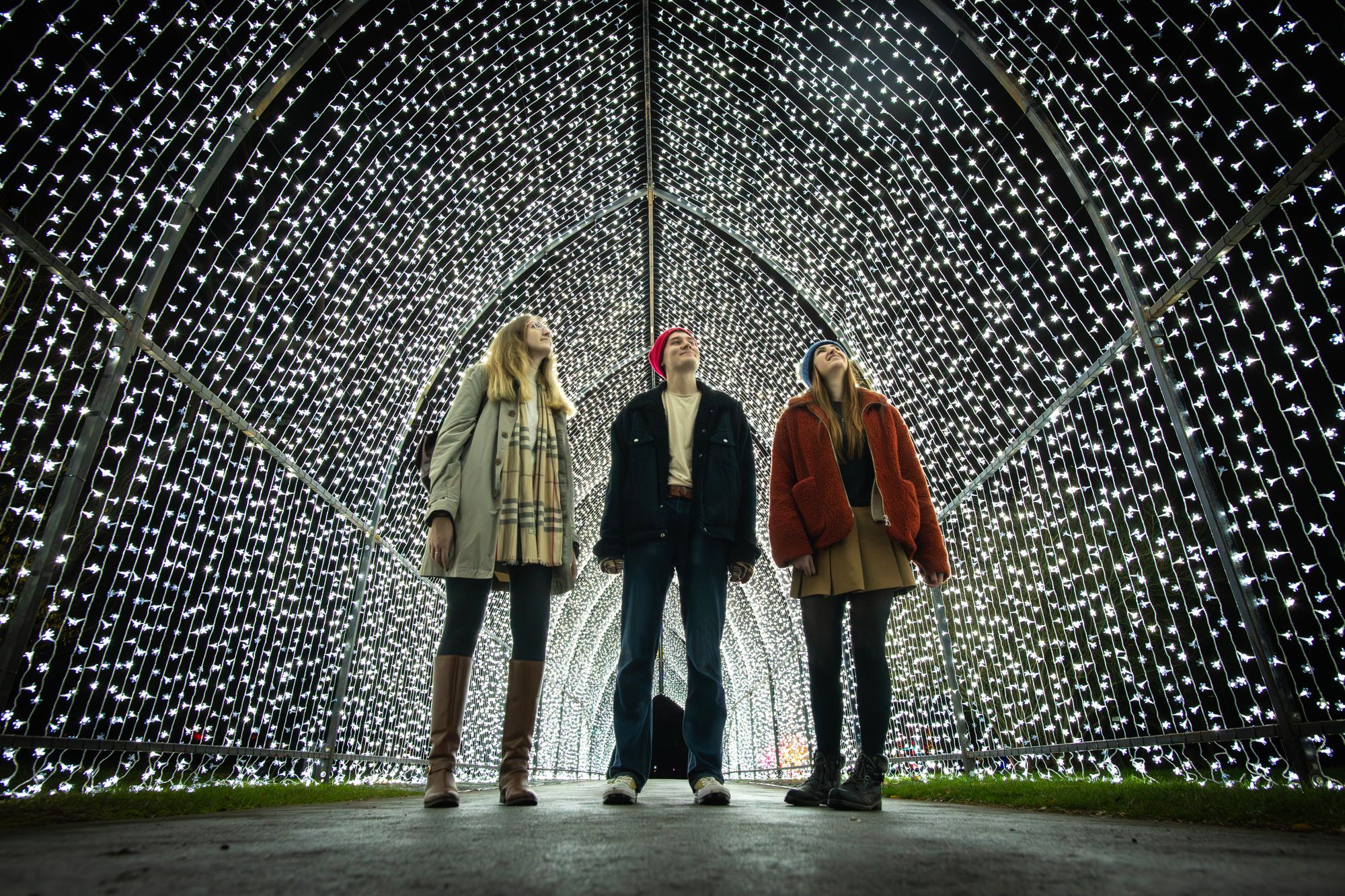 Immerse youself in the sparkling lights at these Christmas light trails this festive season