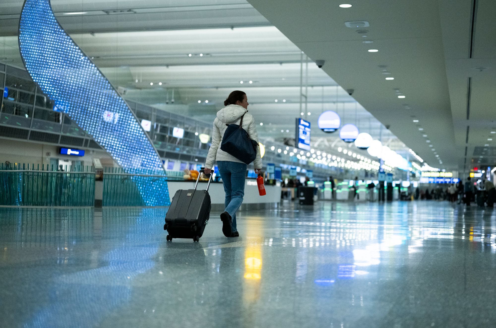 Airports are expected to see large numbers due to the holiday weekend