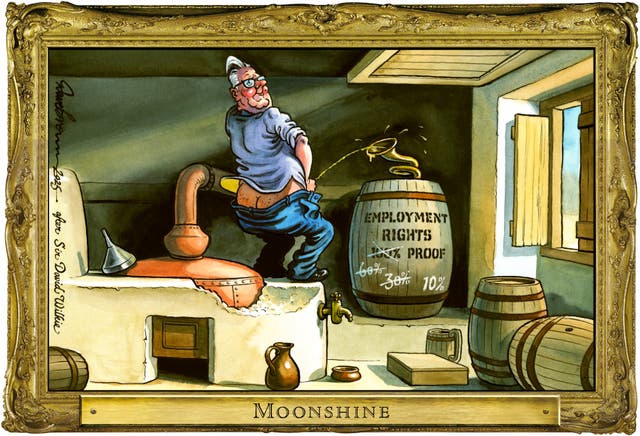 <p>Starmer’s workers’ rights U-turn has provoked furious denunciations from MPs and trade unionists</p>