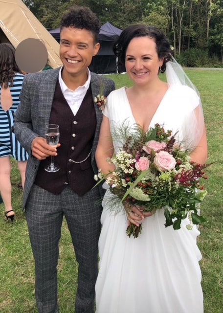 Tianne, right, and her wife Carina Spence-Stokes have already spent £13,500 on fertility treatment