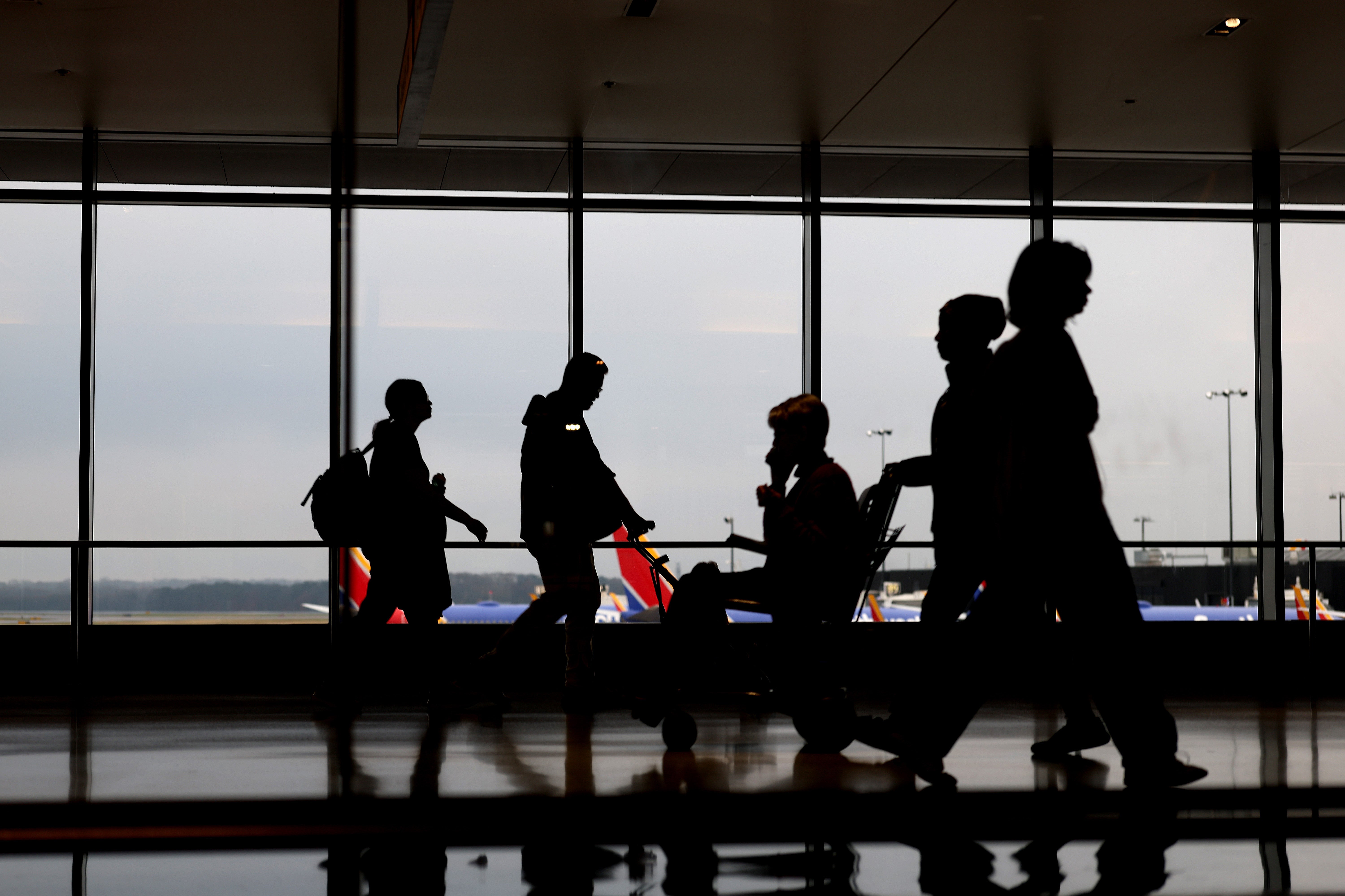 The software issue comes as 6 million U.S. travelers take to the skies over the Thanksgiving holiday