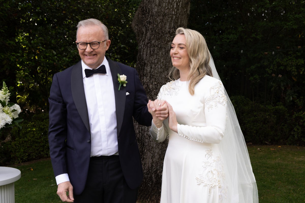 Australian prime minister Anthony Albanese marries partner at star-studded wedding