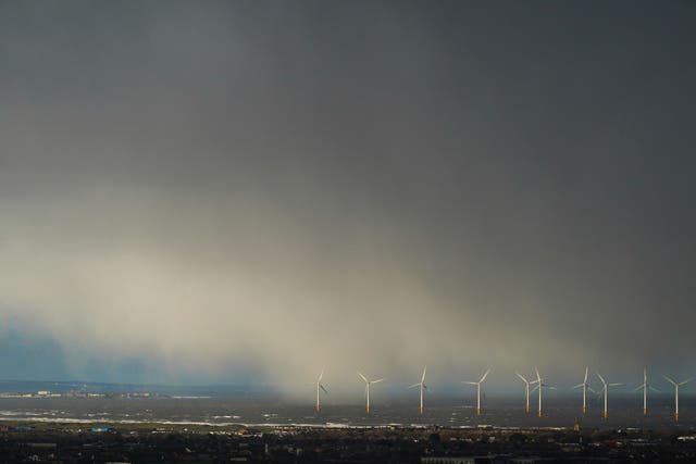 <p>The Met Office predicts unsettled weather for much of December</p>