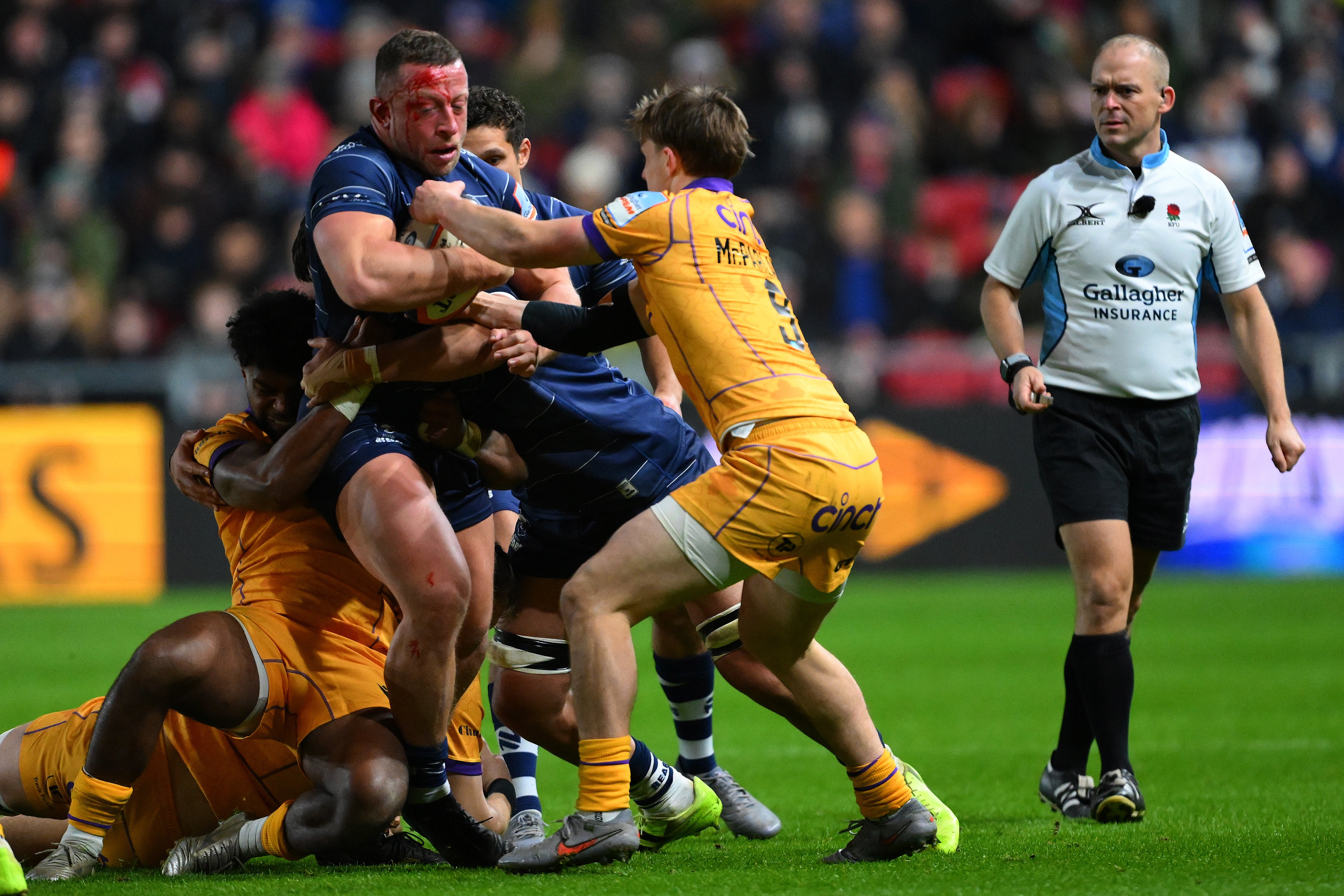 Bristol ended Northampton’s unbeaten start