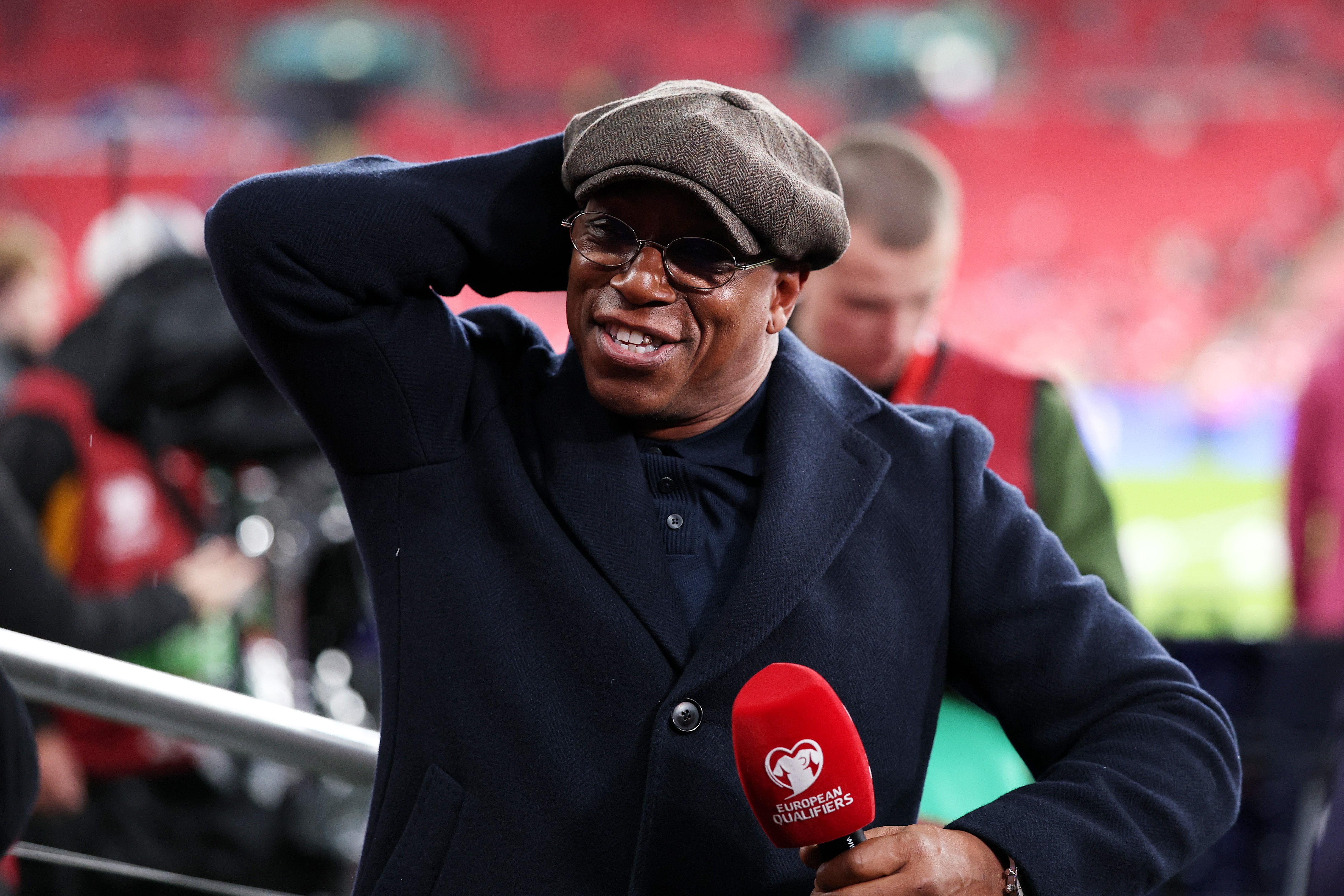 Ian Wright spoke about Laura Woods collapsing live on air