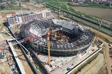 Organisers admit ‘no plan B’ for Winter Olympics ice hockey if new venue not ready