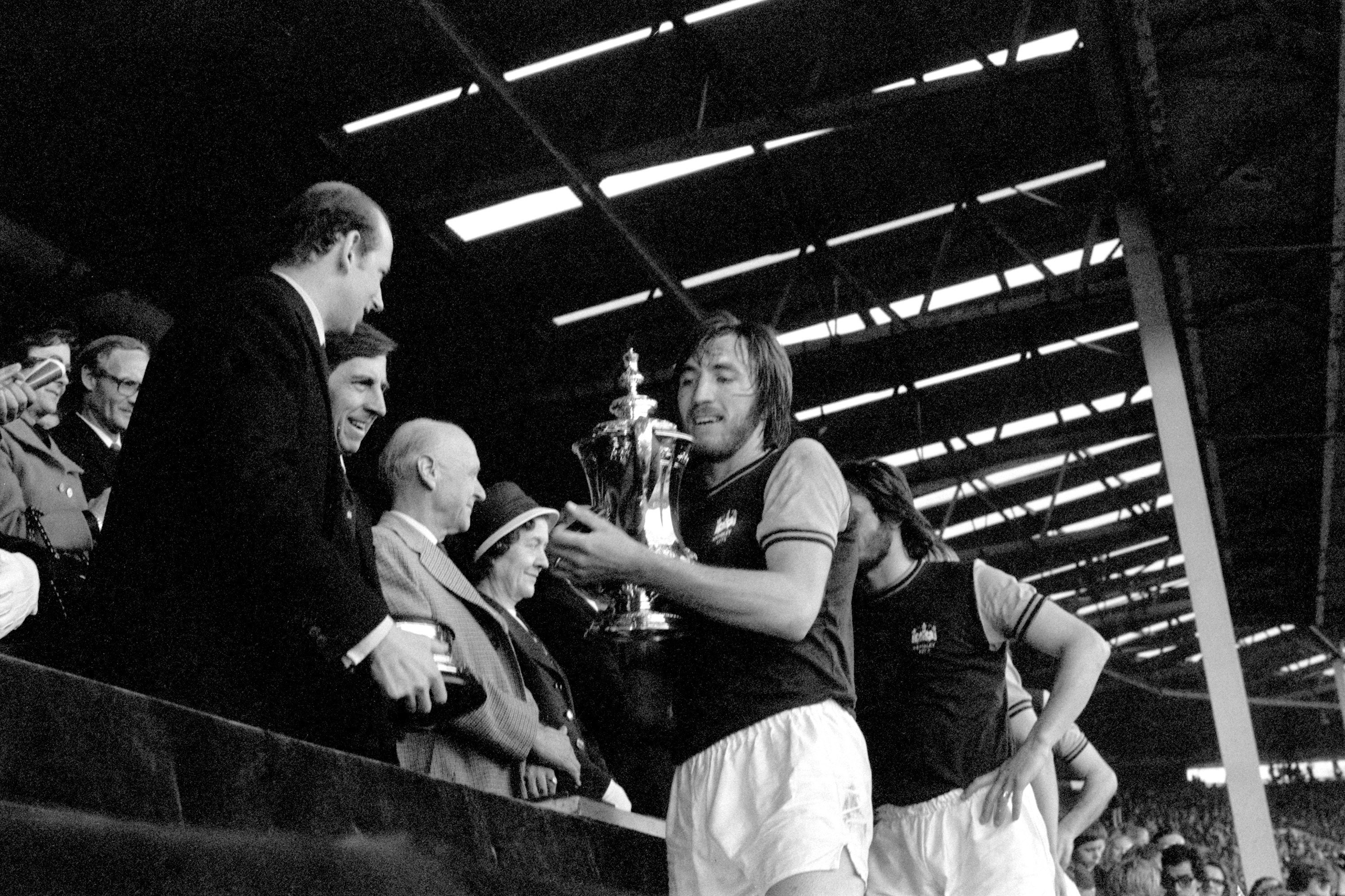 Billy Bonds lifted the FA Cup twice with the Hammers