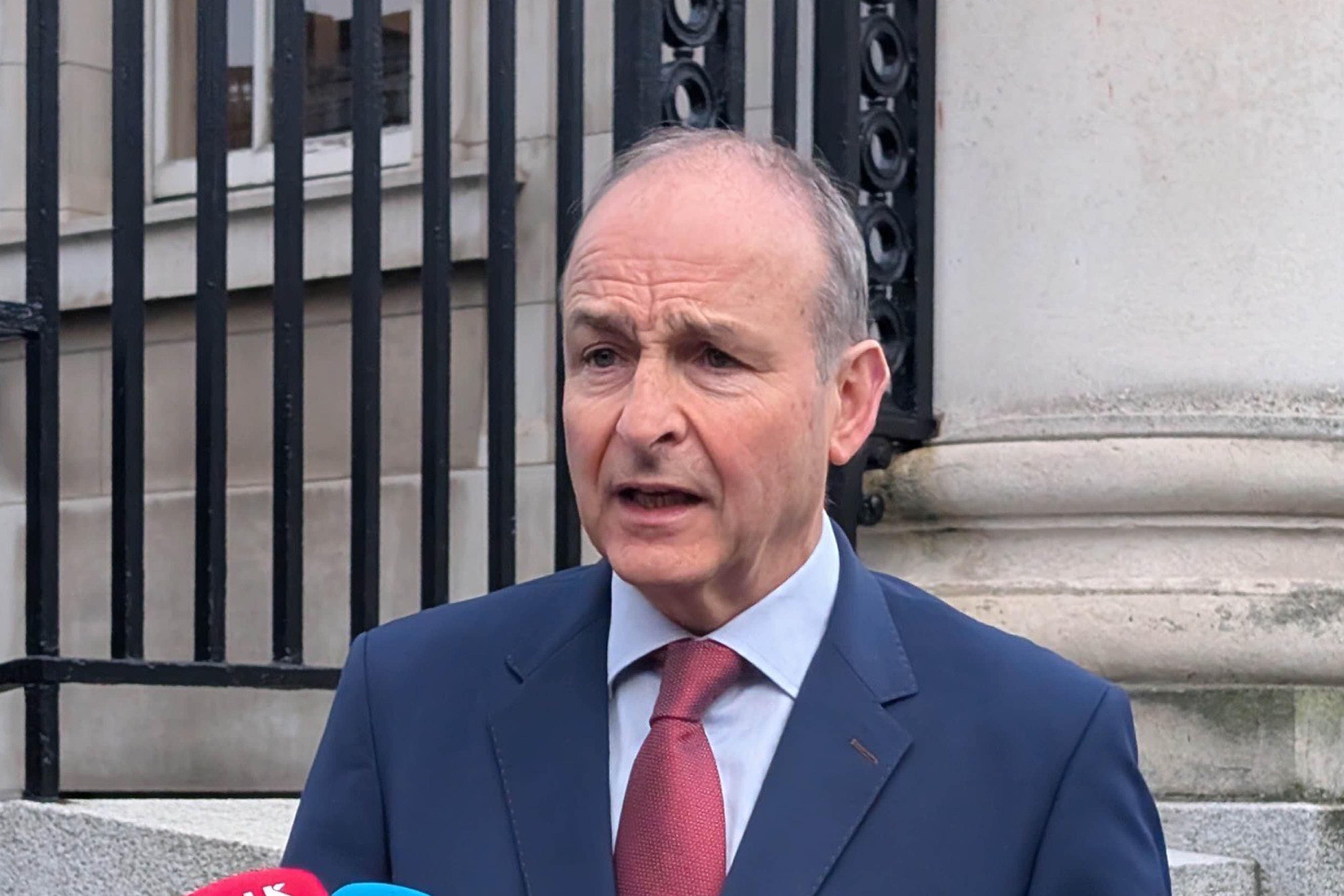 Taoiseach Micheal Martin (Cillian Sherlock/PA)