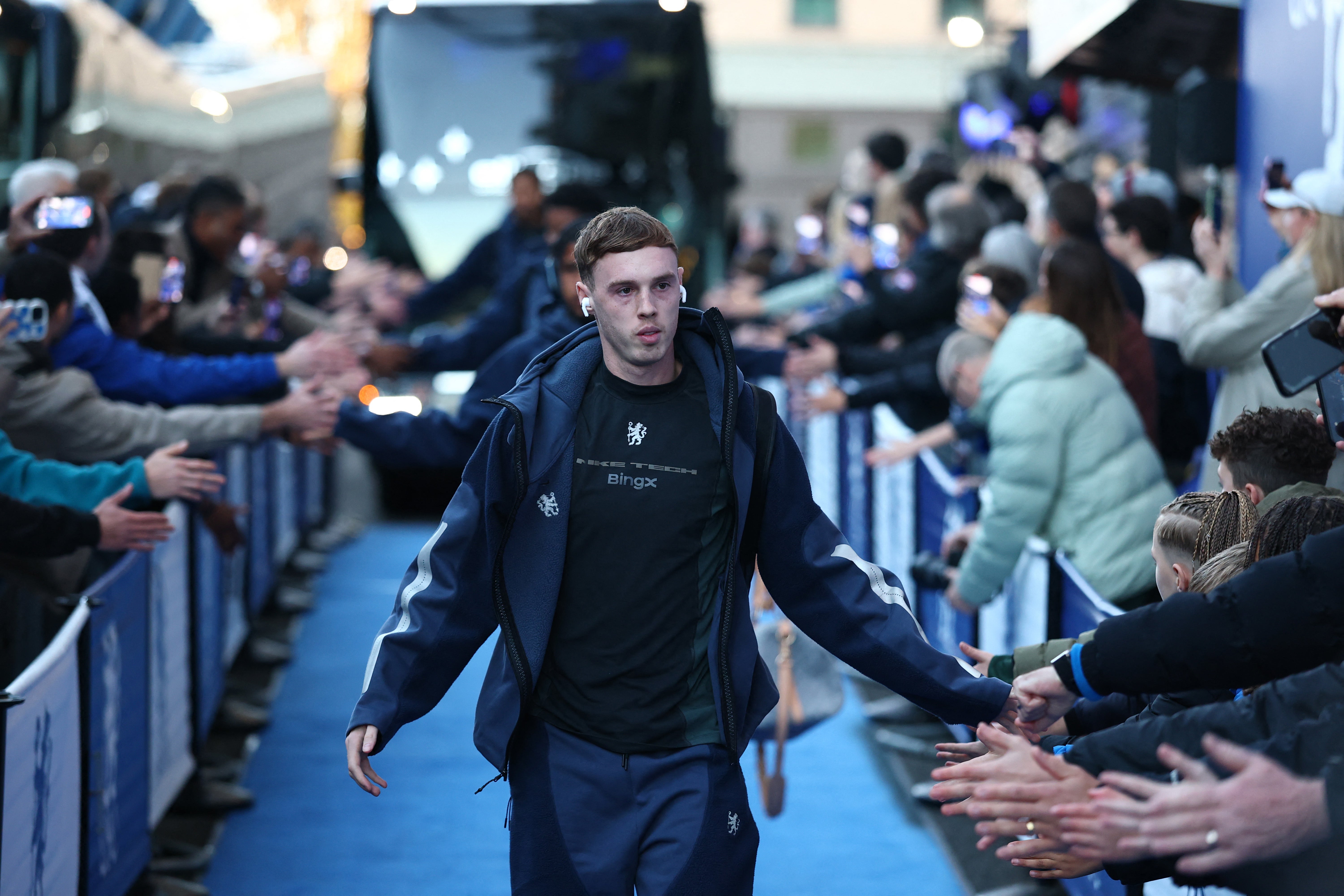 Palmer returned to the squad against Arsenal but remained on the bench