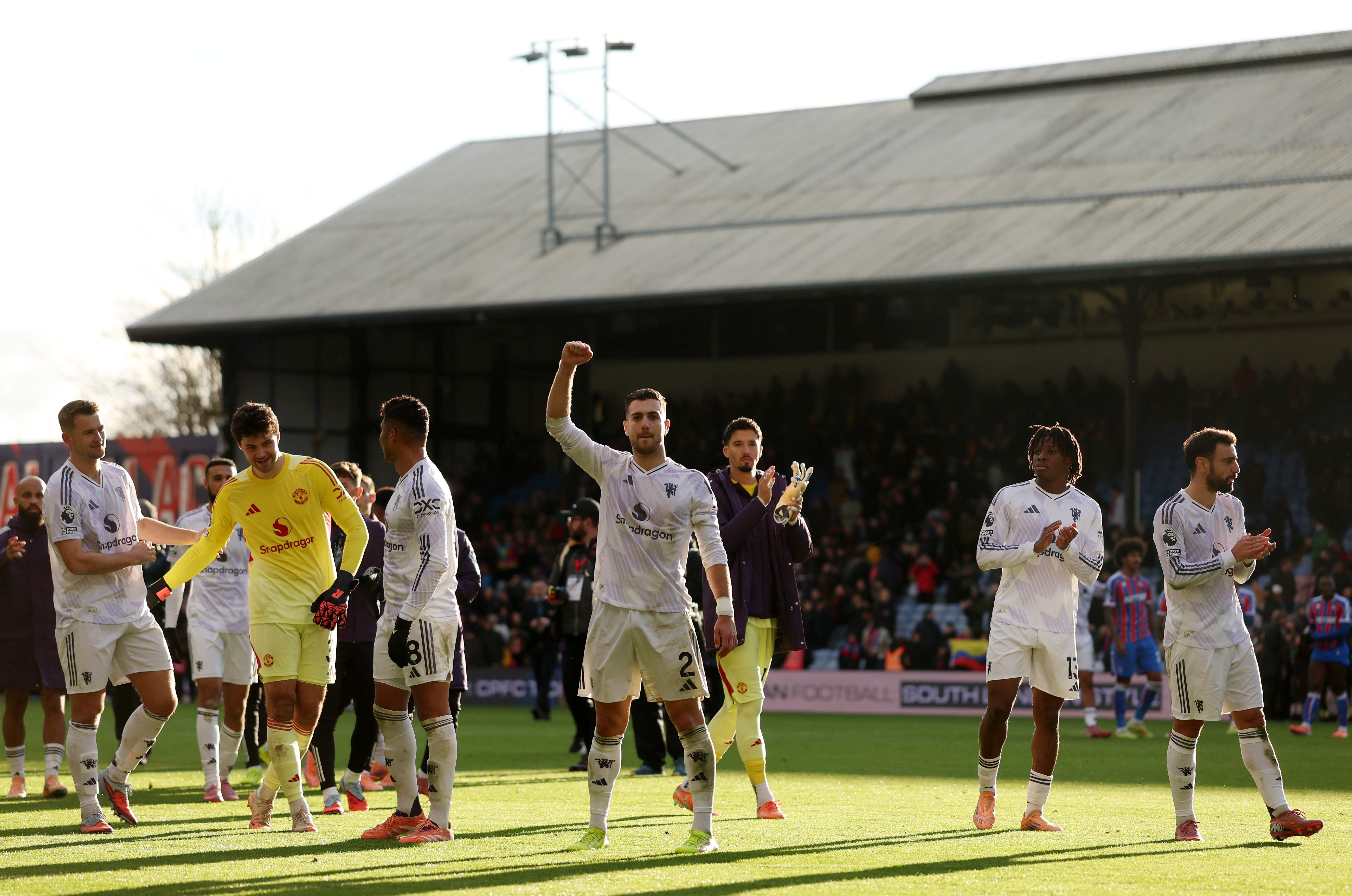 Despite their recent performances, the win took United up to seventh in the Premier League table