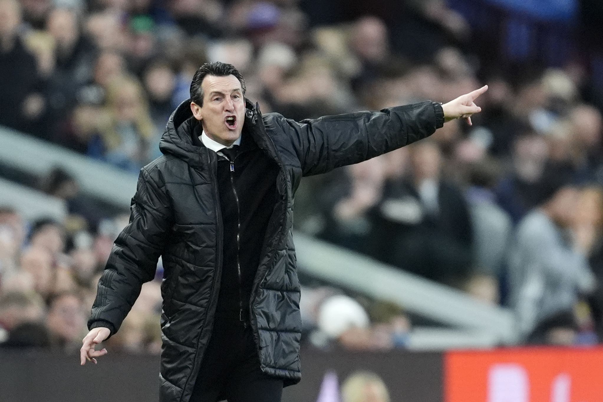 <p>Unai Emery is not happy that his team will be playing in London for the second time in three days on Tuesday night (Nick Potts/PA)</p>