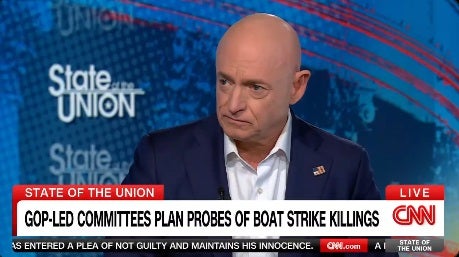 Mark Kelly, a former Navy pilot who flew in combat during the Gulf War, said that any U.S. strike against survivors would be 'clearly' illegal