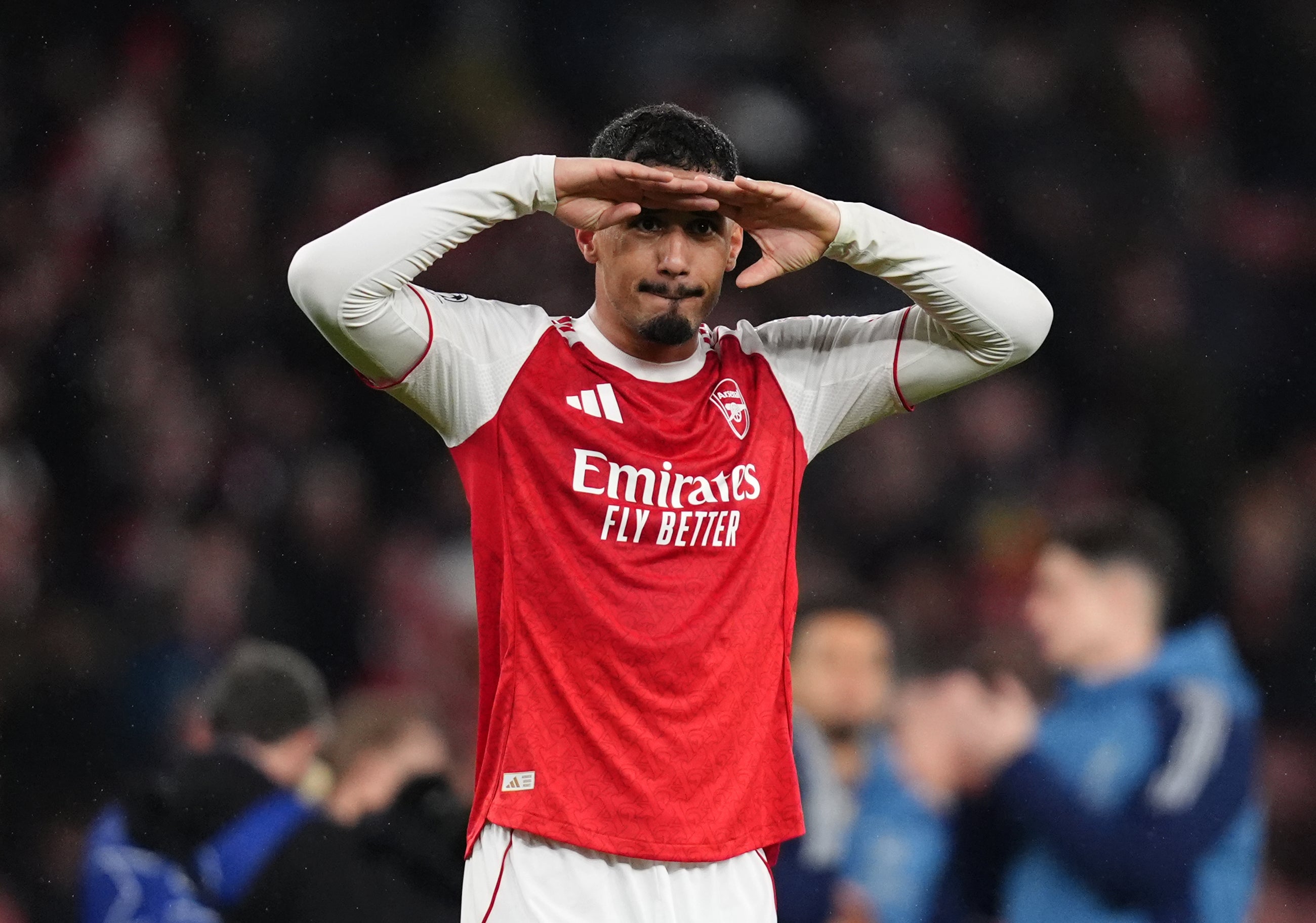 William Saliba is ‘a matter of days’ away from returning to the fold