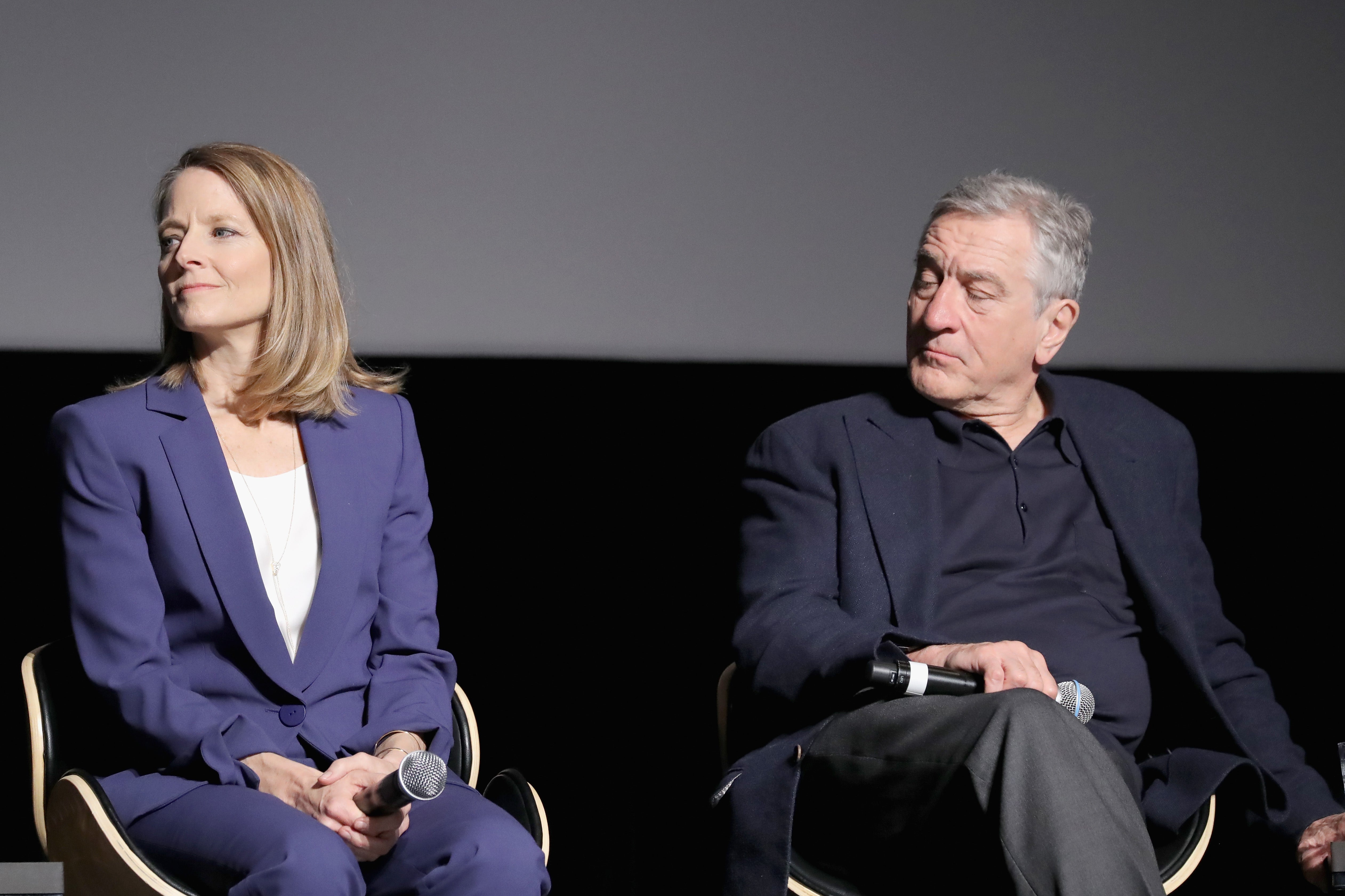 Jodie Foster e Robert De Niro co-estrelaram o filme de Martin Scorsese, 'Taxi Driver', de 1976