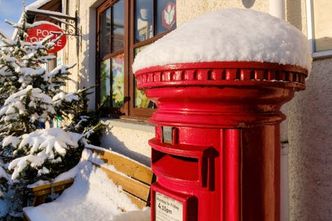 Britons are planning on sending more gifts this Christmas compared to last year – up from 20% to 33%, according to a survey for the Post Office (Alamy/PA)