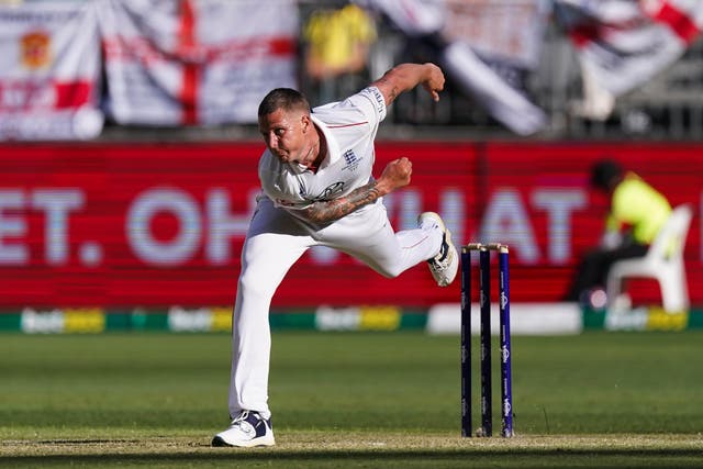 Brydon Carse claimed five wickets in the first Test (Robbie Stephenson/PA)