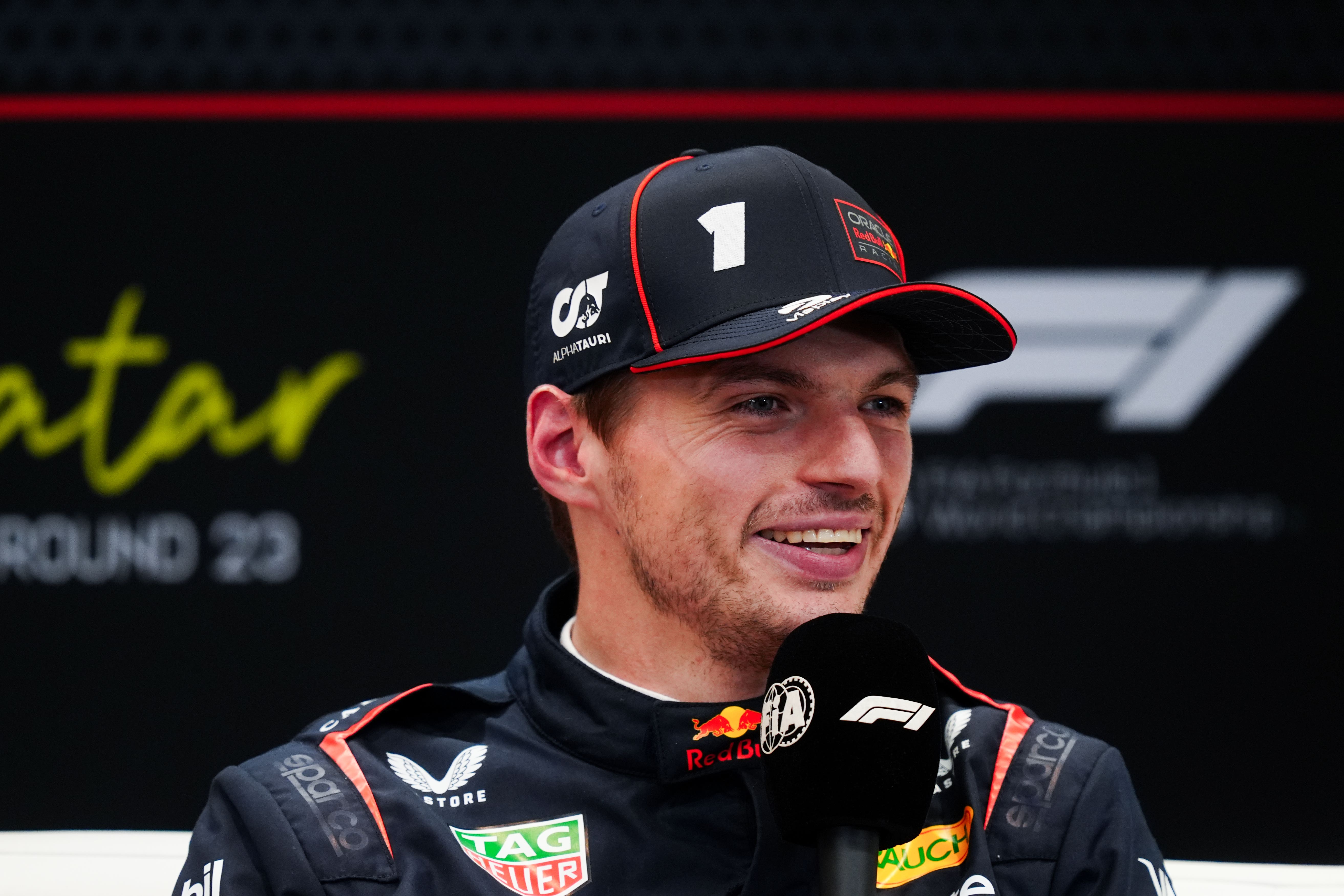 Red Bull driver Max Verstappen could win his fifth world title on Sunday (David Davies/PA)