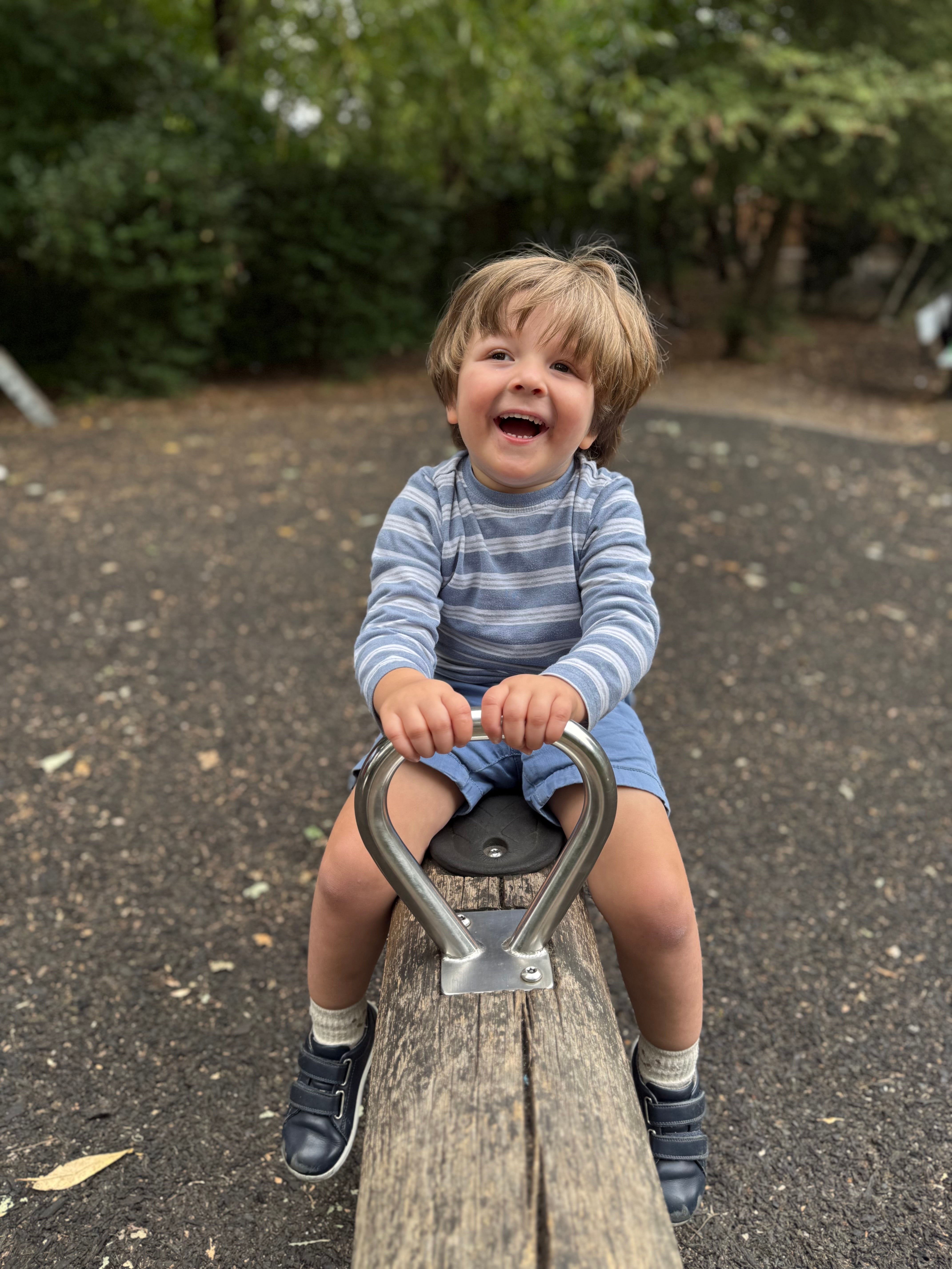 Three-year-old Nathaniel Clayton