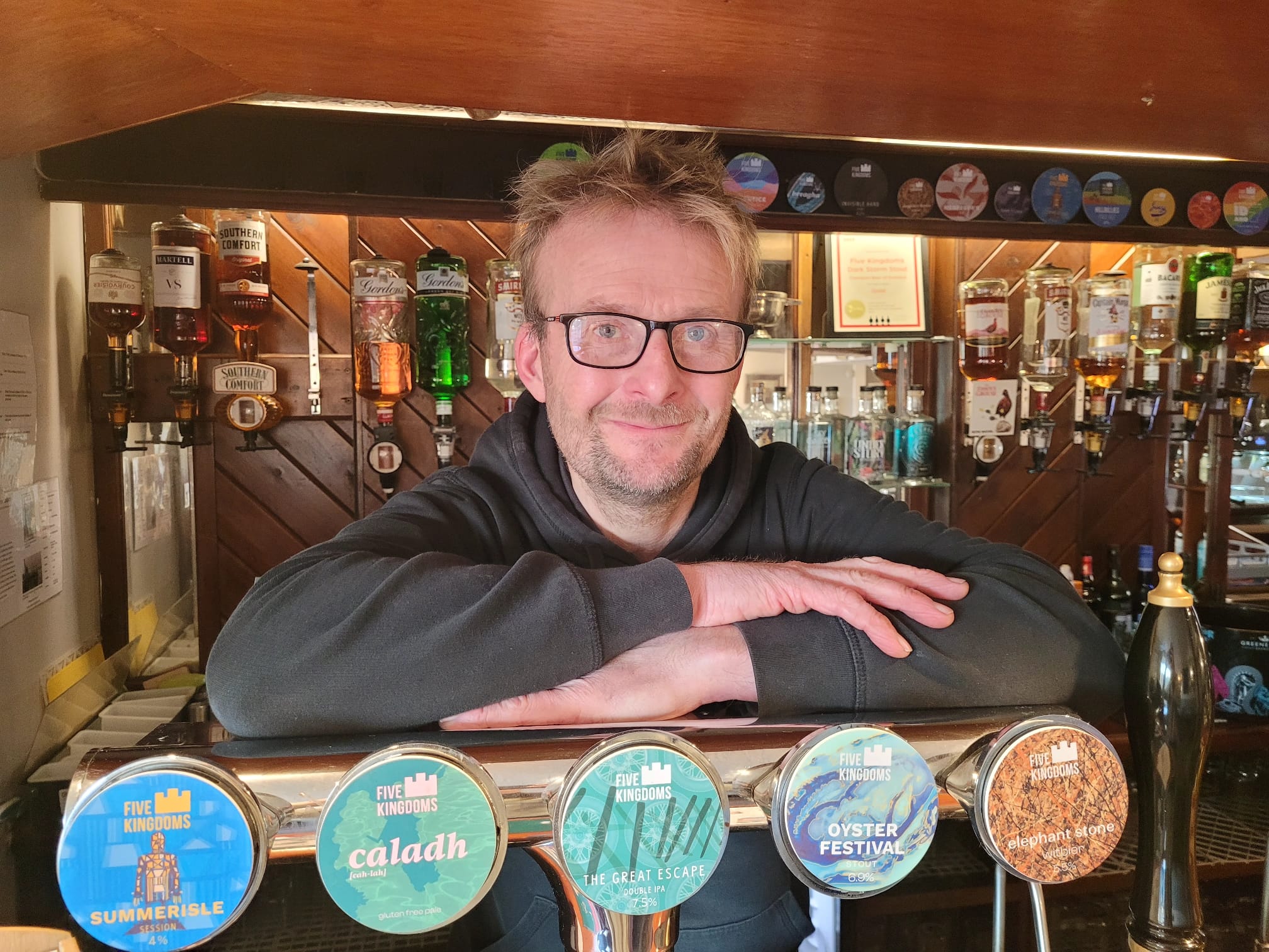Alastair Scoular took over his family pub The Steam Packet Inn in 1995, and says this is the toughest things have ever been