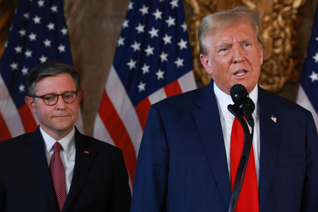 President Donald Trump and Speaker of the House Mike Johnson are dealing with the House GOP's latest split from the White House line, this time on the issue of extending Obamacare subsidies.