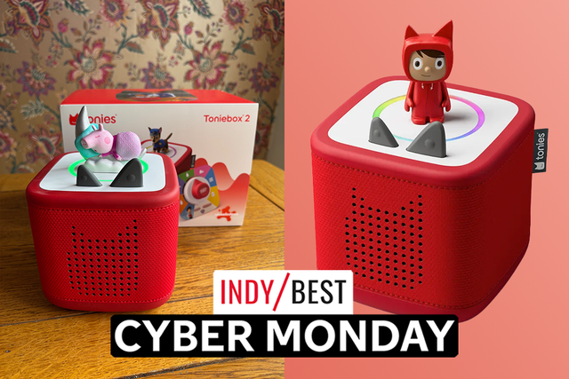 <p>Tonies is offering 20 per cent off its audio player, plus free gifts this Cyber Monday</p>