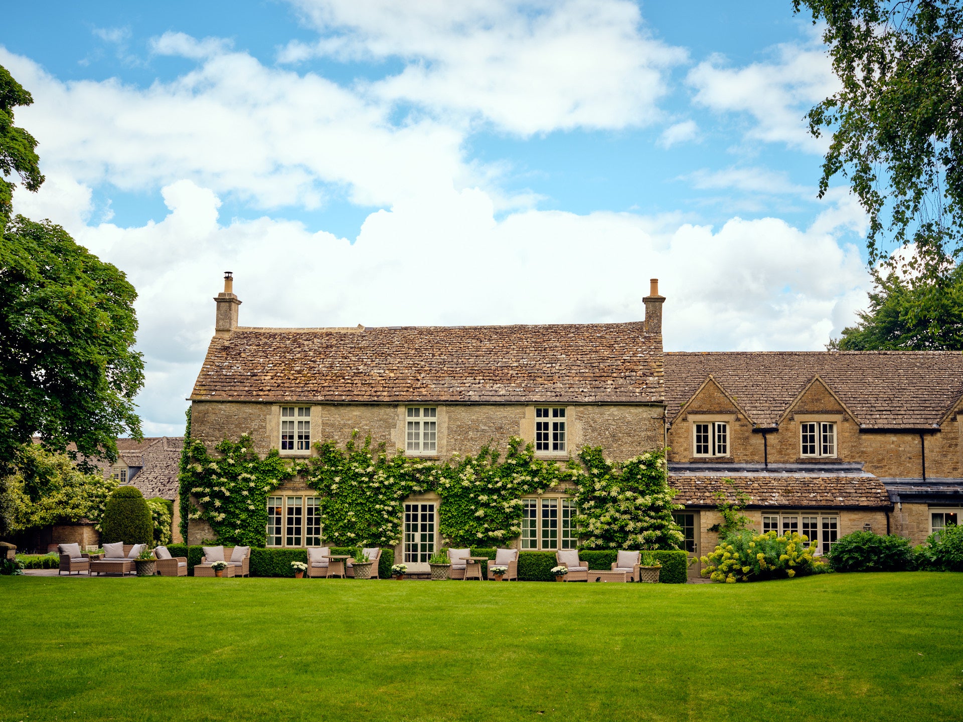 <p>Calcot Manor & Spa in Tetbury is a family-friendly stay</p>