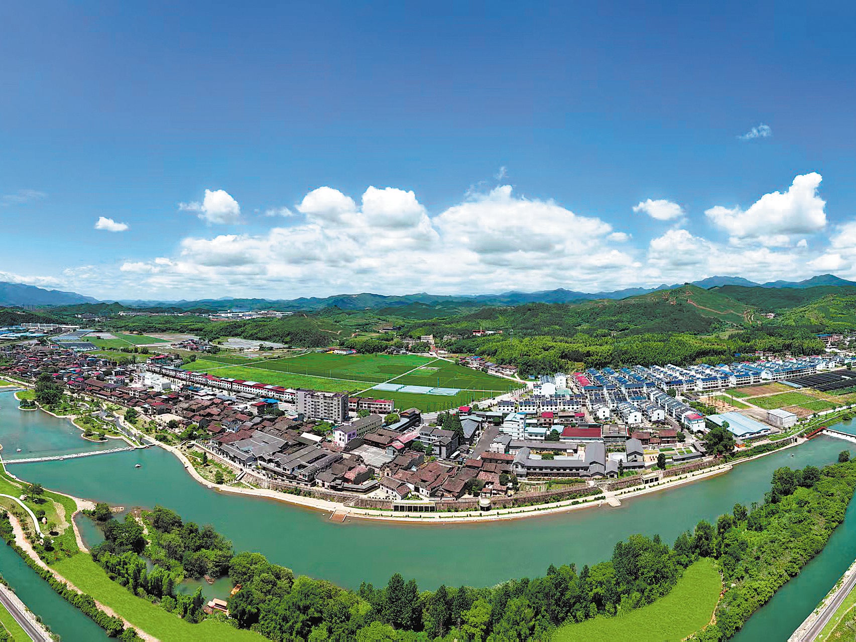 The Chongren Ancient Town in Nanping