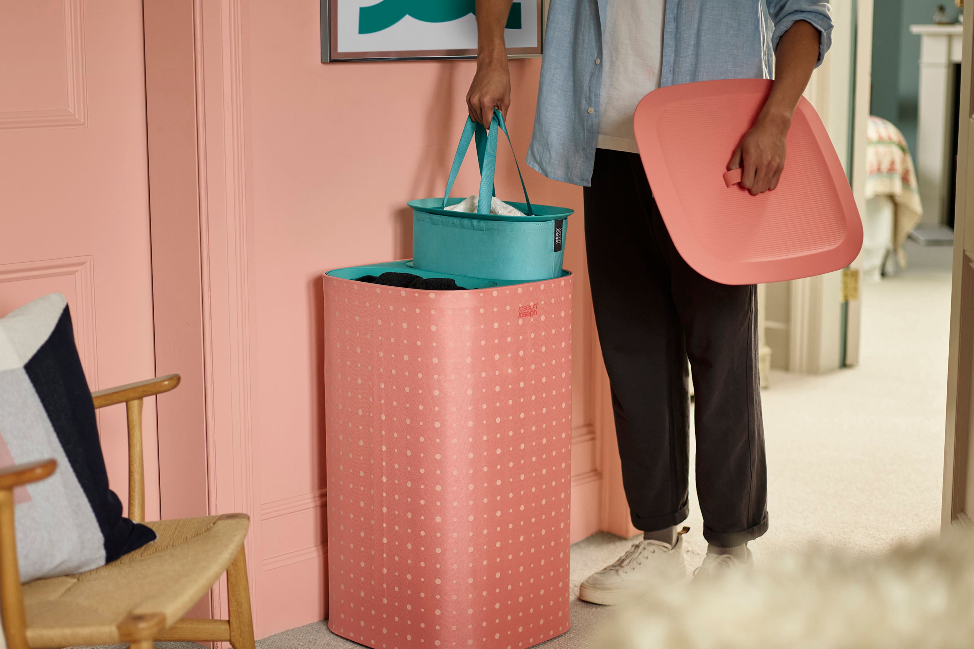 Luxe up your laundry routine to make light work of household tasks (Joseph Joseph/PA)