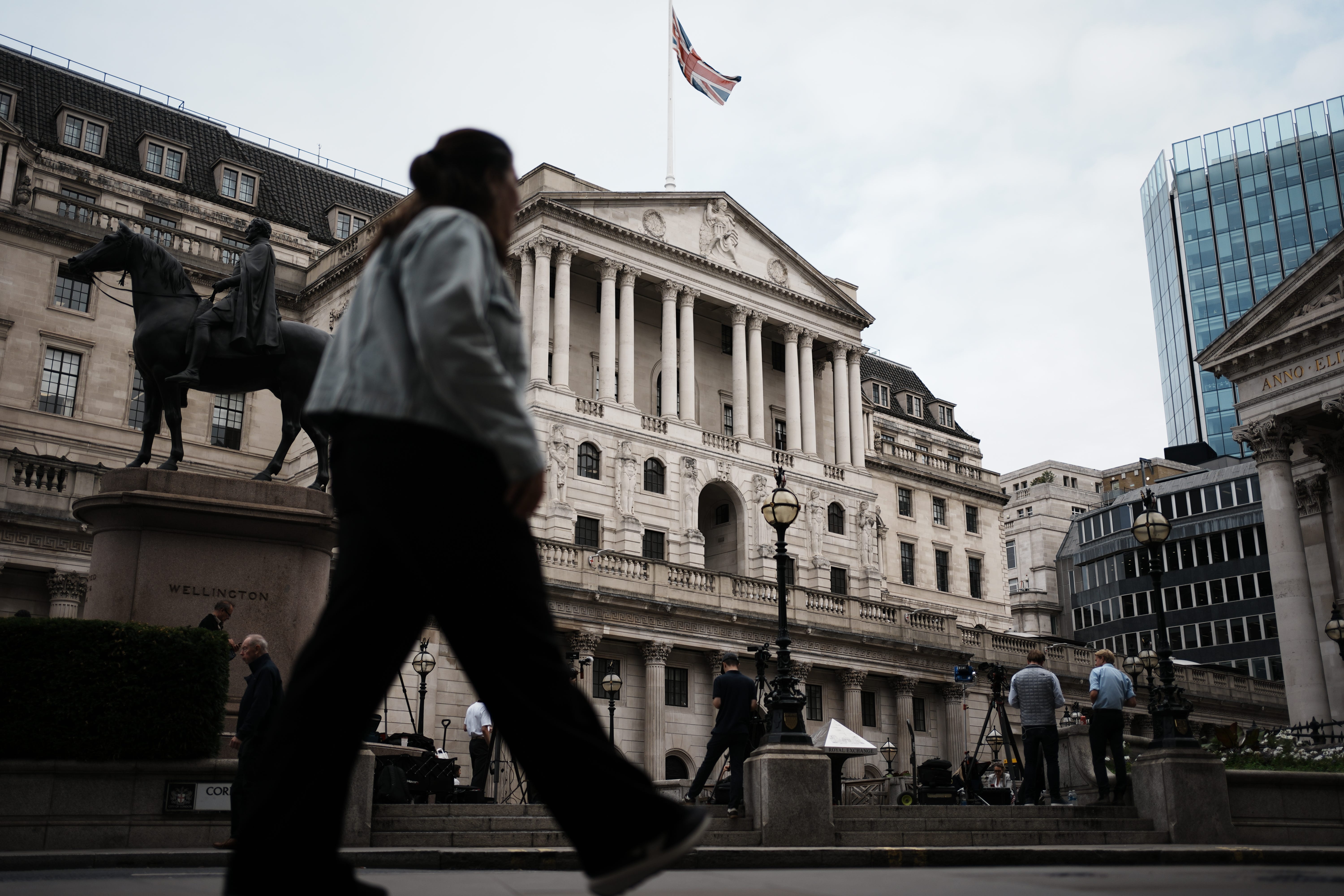 The Bank of England’s latest Financial Stability Report found that risks to stability have increased in 2025 (Jordan Pettitt/PA)
