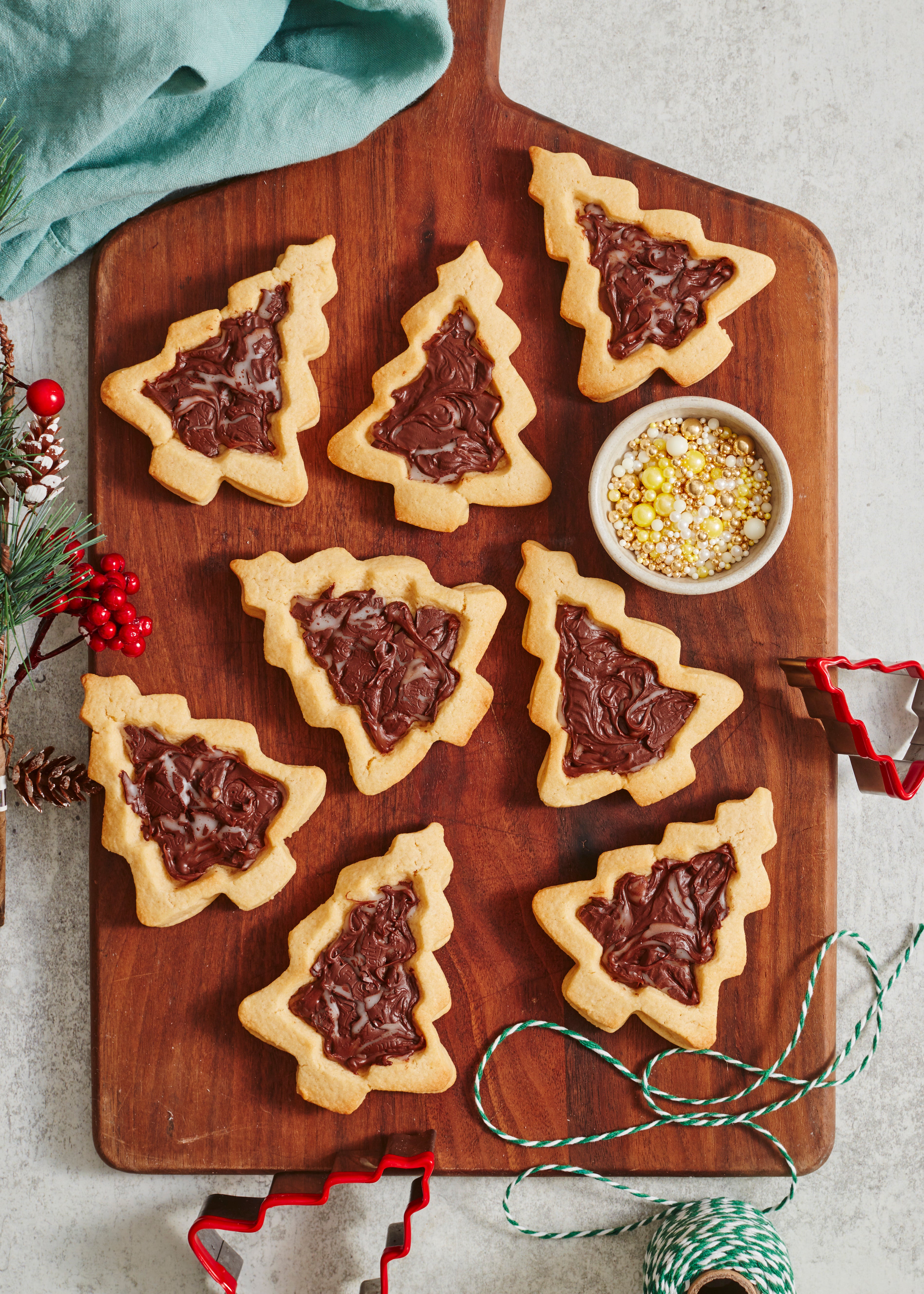 A festive baking project that doubles as dessert and table decoration