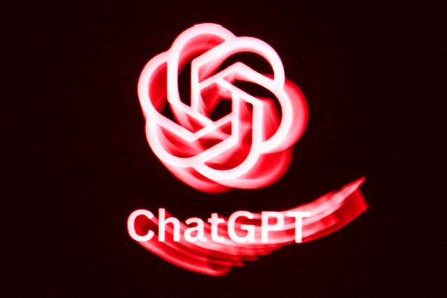 <p>The ChatGPT logo pictured in Mulhouse, eastern France on 19 October, 2023</p>