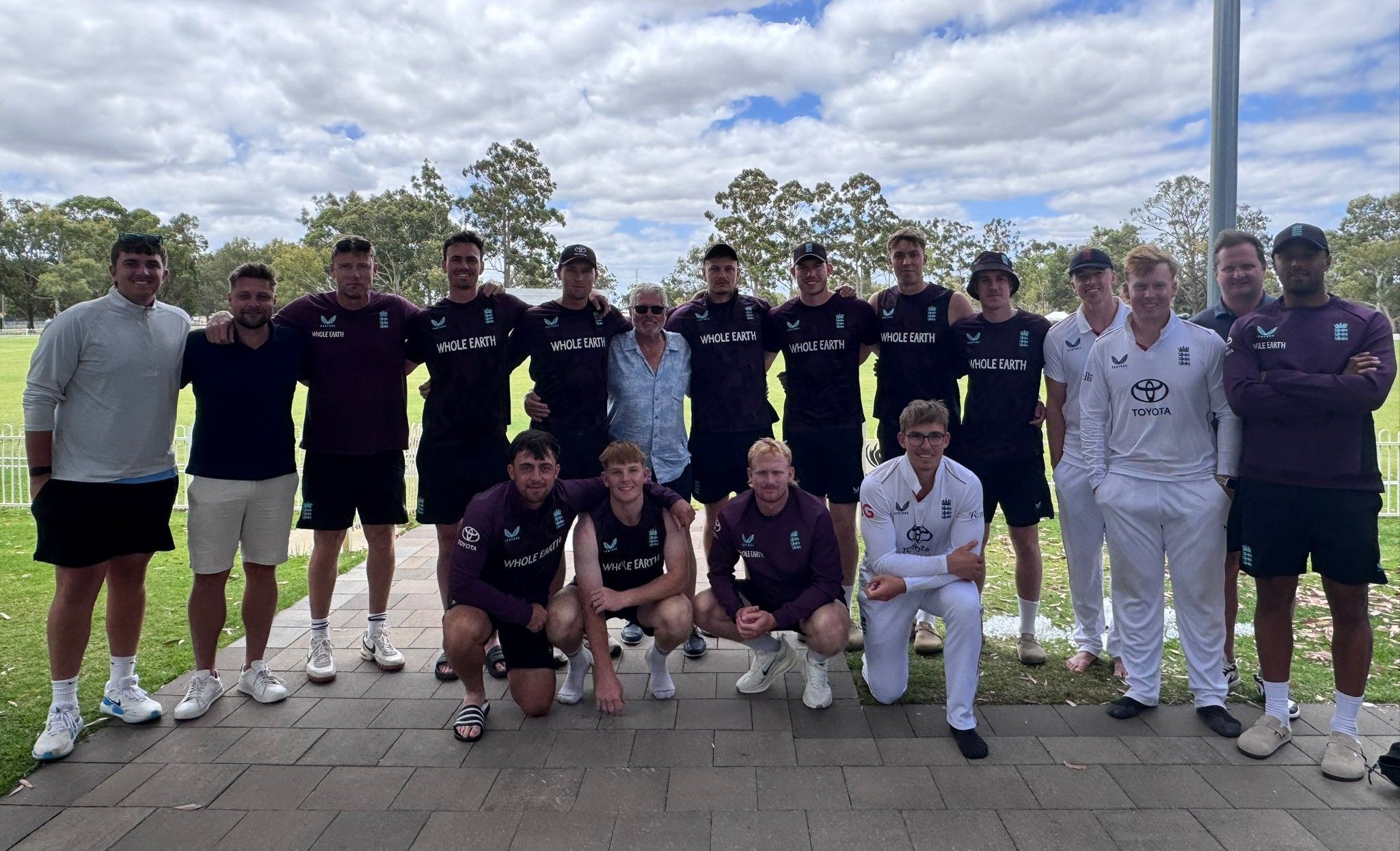 Robin Smith spoke to the England Lions squad just days before his passing