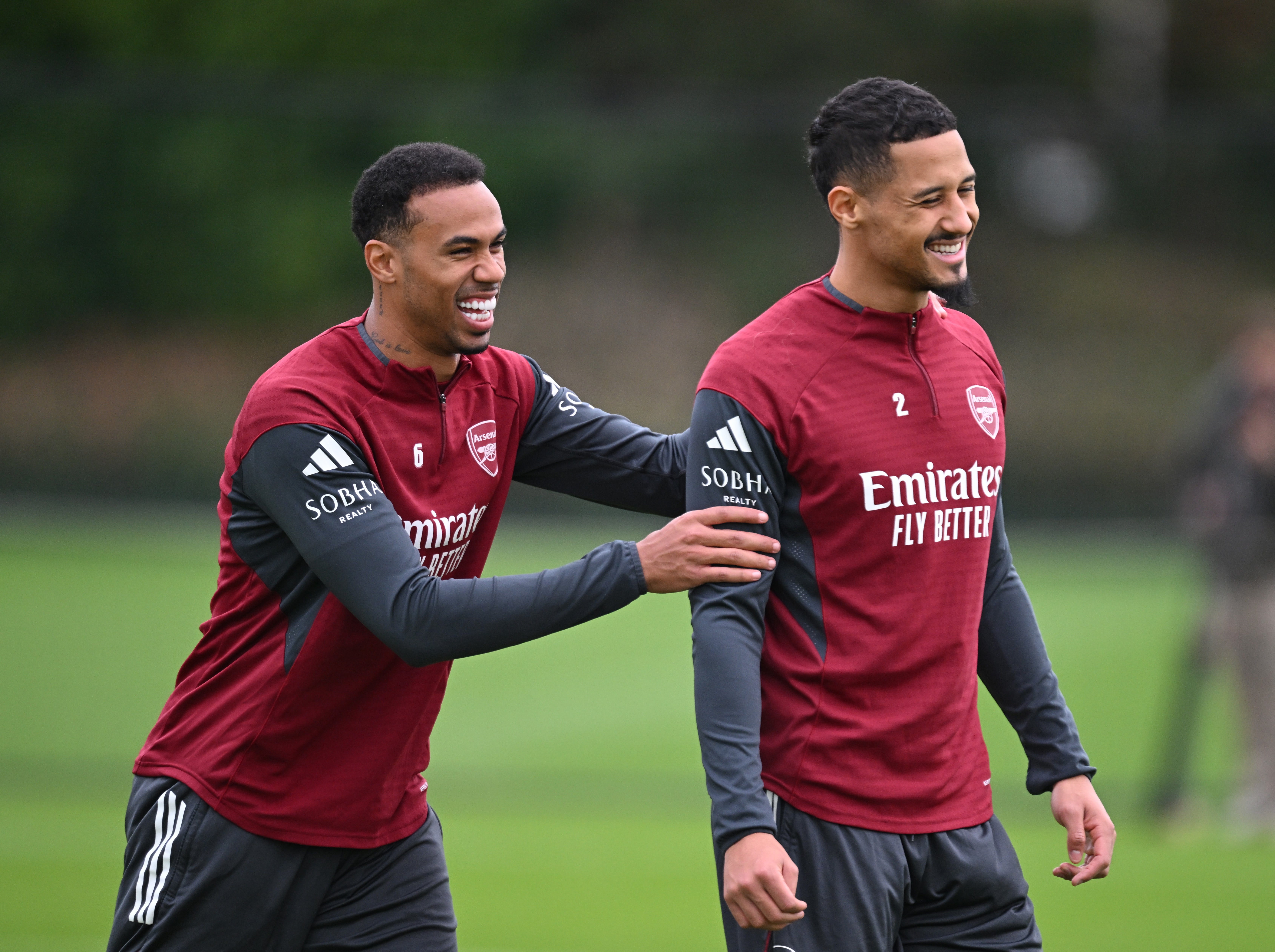 Gabriel could soon be reunited with Arsenal defensive partner William Saliba