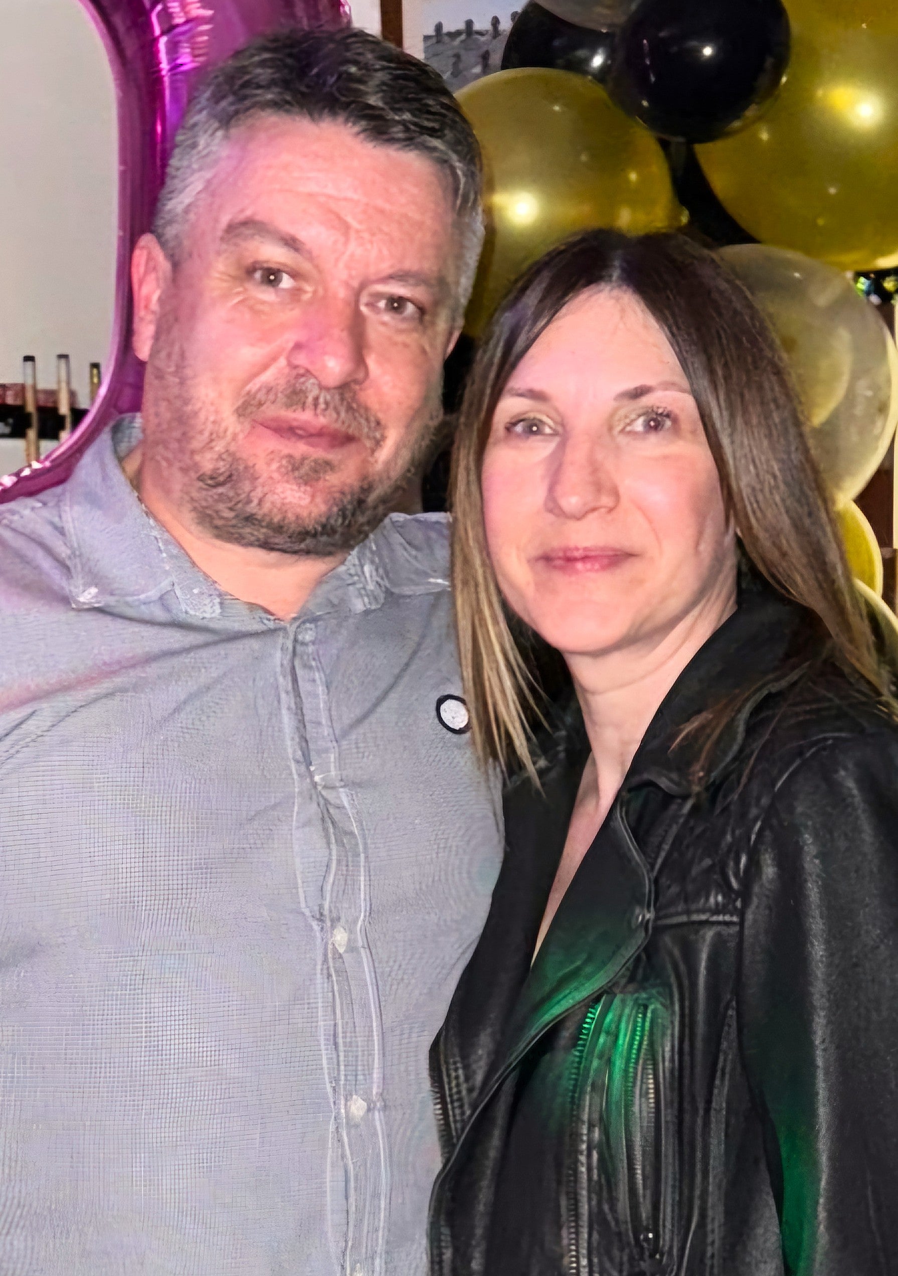 Sharon Price and her husband Nathan of Newcastle-under-Lyme in Staffordshire. Mrs Price was successfully treated after being diagnosed with rectal cancer at 45, using a new therapy that helps cancer patients avoid surgery given go-ahead for NHS use.