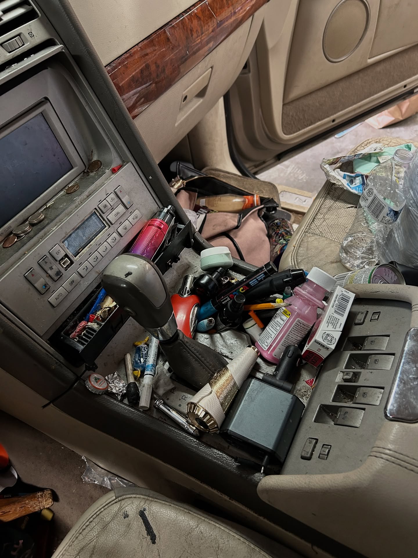 In addition to drug paraphernalia being found in the car, an adult suspect admitted to police that there was fentanyl inside the vehicle