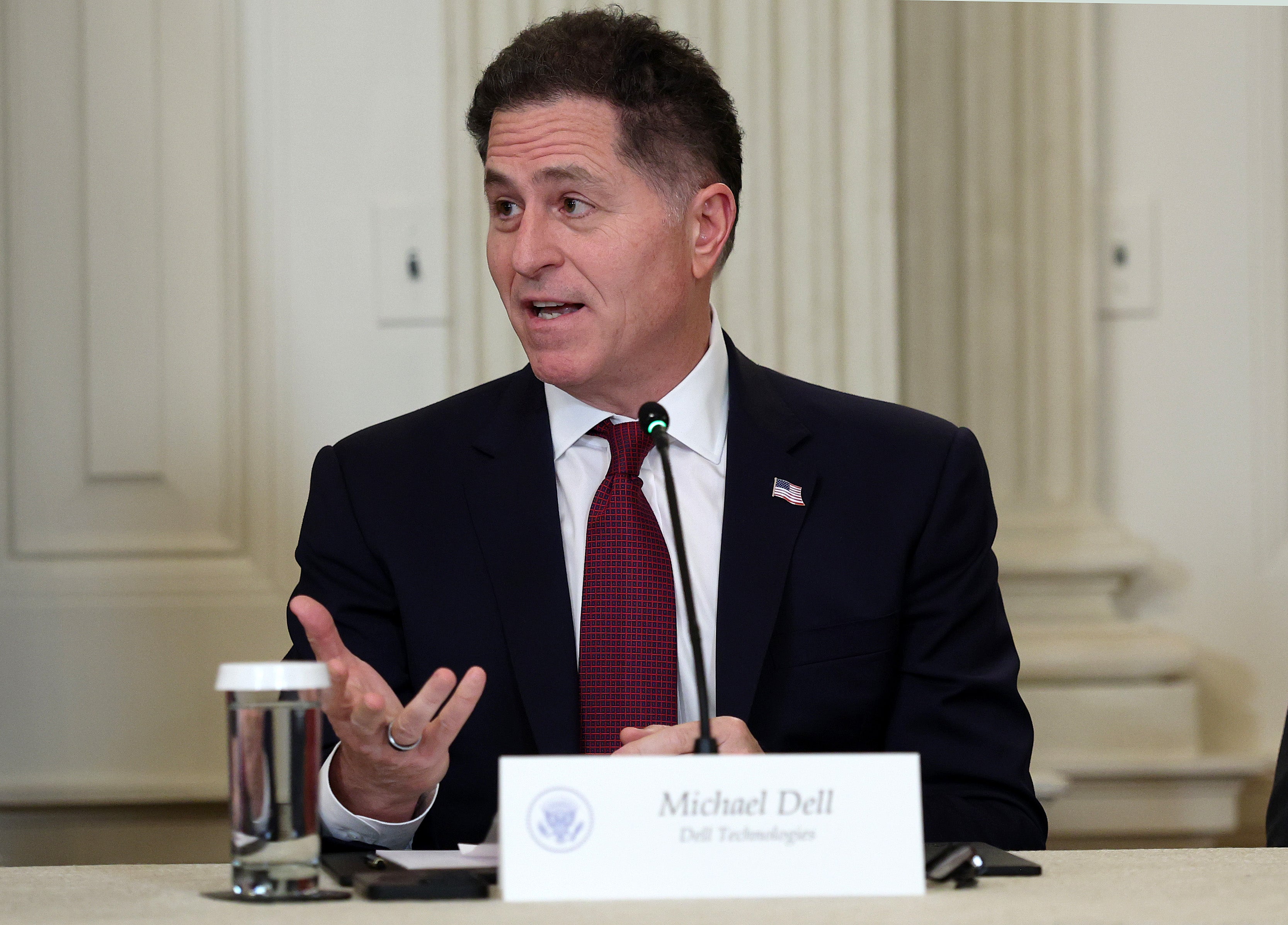 Michael Dell, the founder of Dell Technologies, highlighted the importance of giving children a financial head start while announcing his $6 billion investment