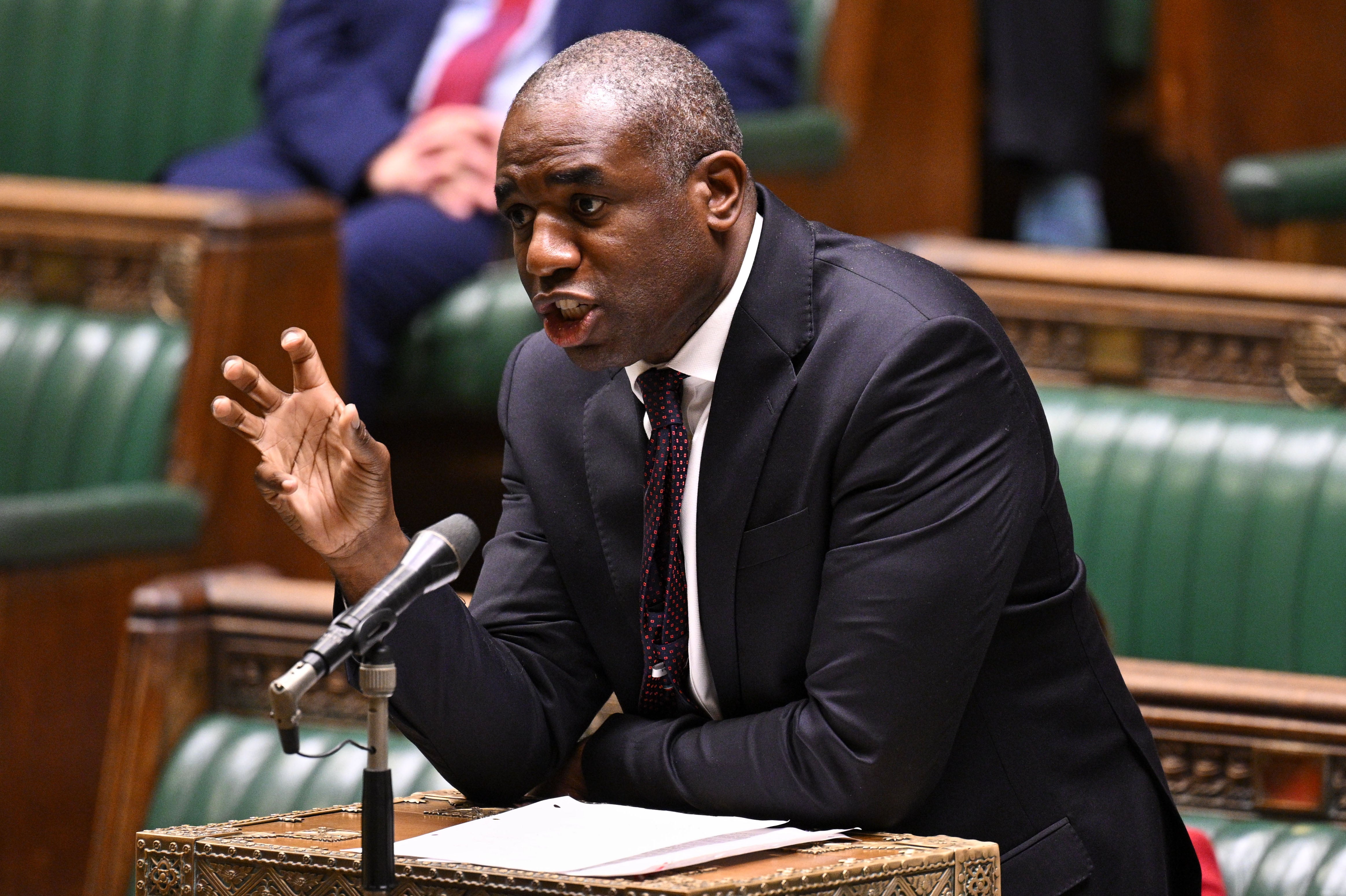 David Lammy announced the plans in the Commons earlier this month in an attempt to clear the court backlog